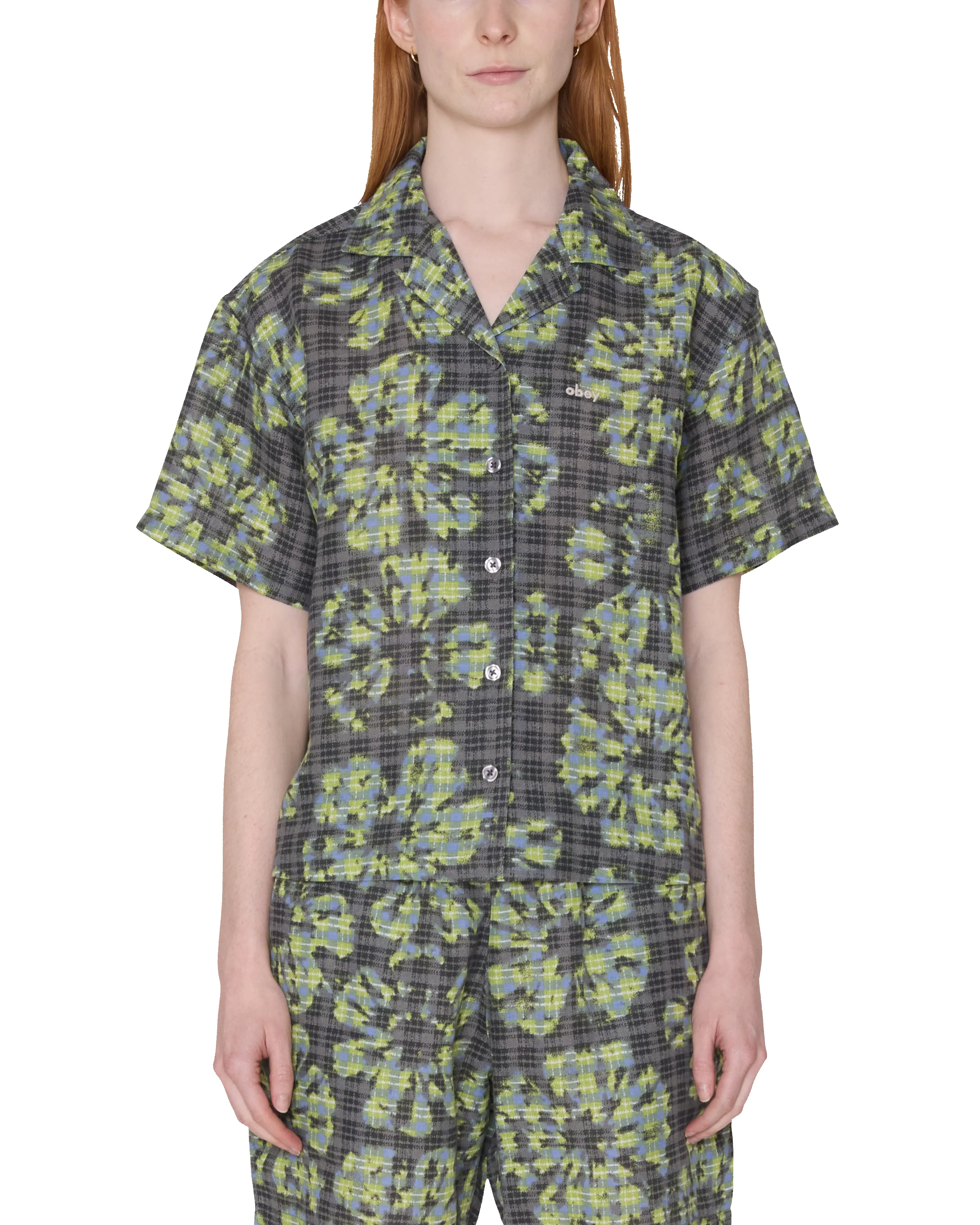 ODI PLAID SS SHIRT sold by Obey