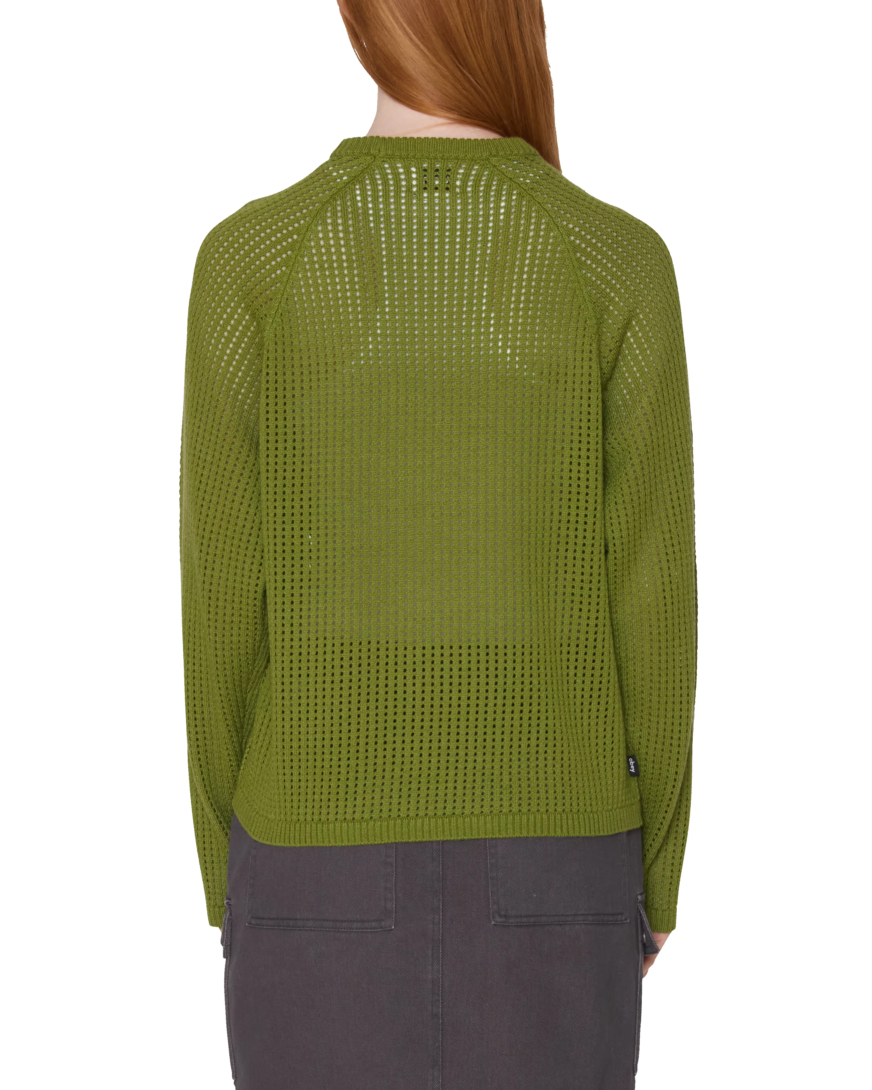 TALIA OPEN KNIT RAGLAN sold by Obey product image thumbnail 3