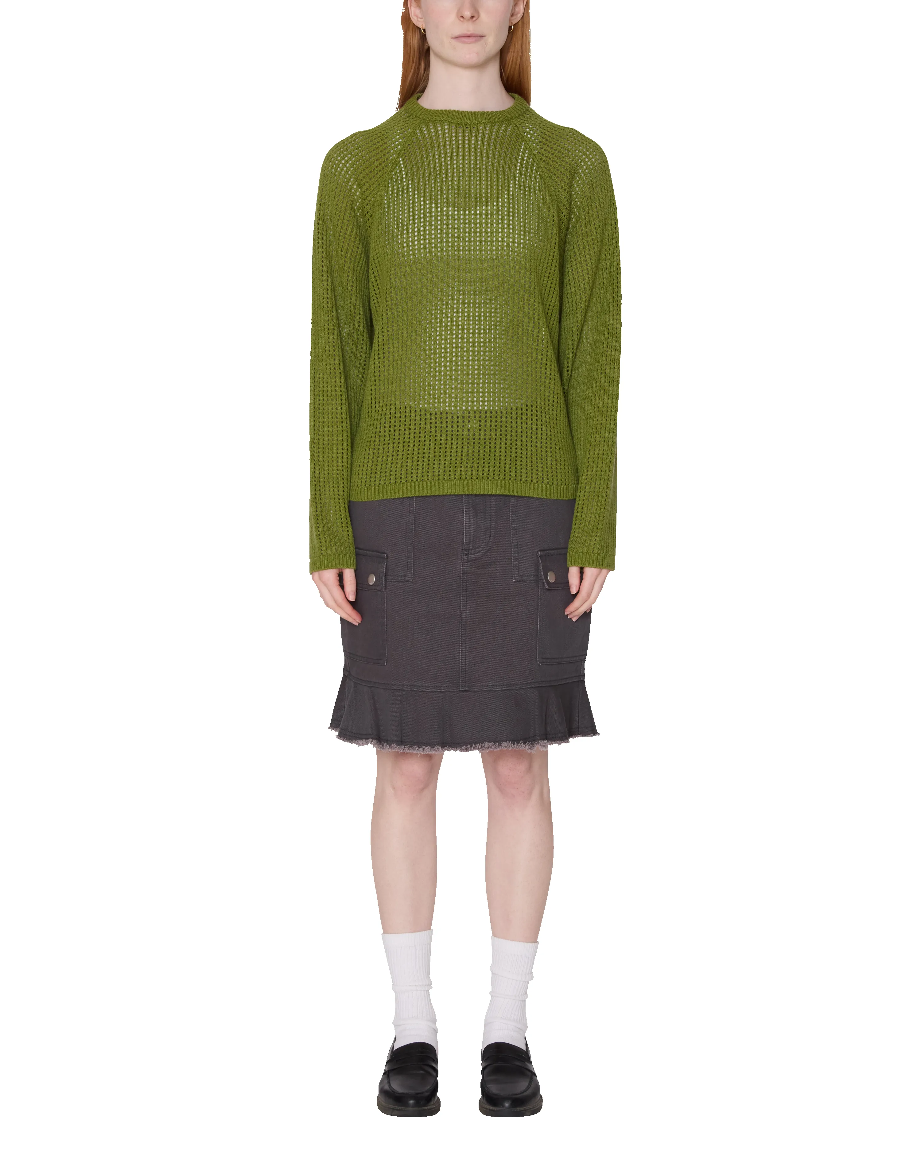 TALIA OPEN KNIT RAGLAN sold by Obey product image thumbnail 4
