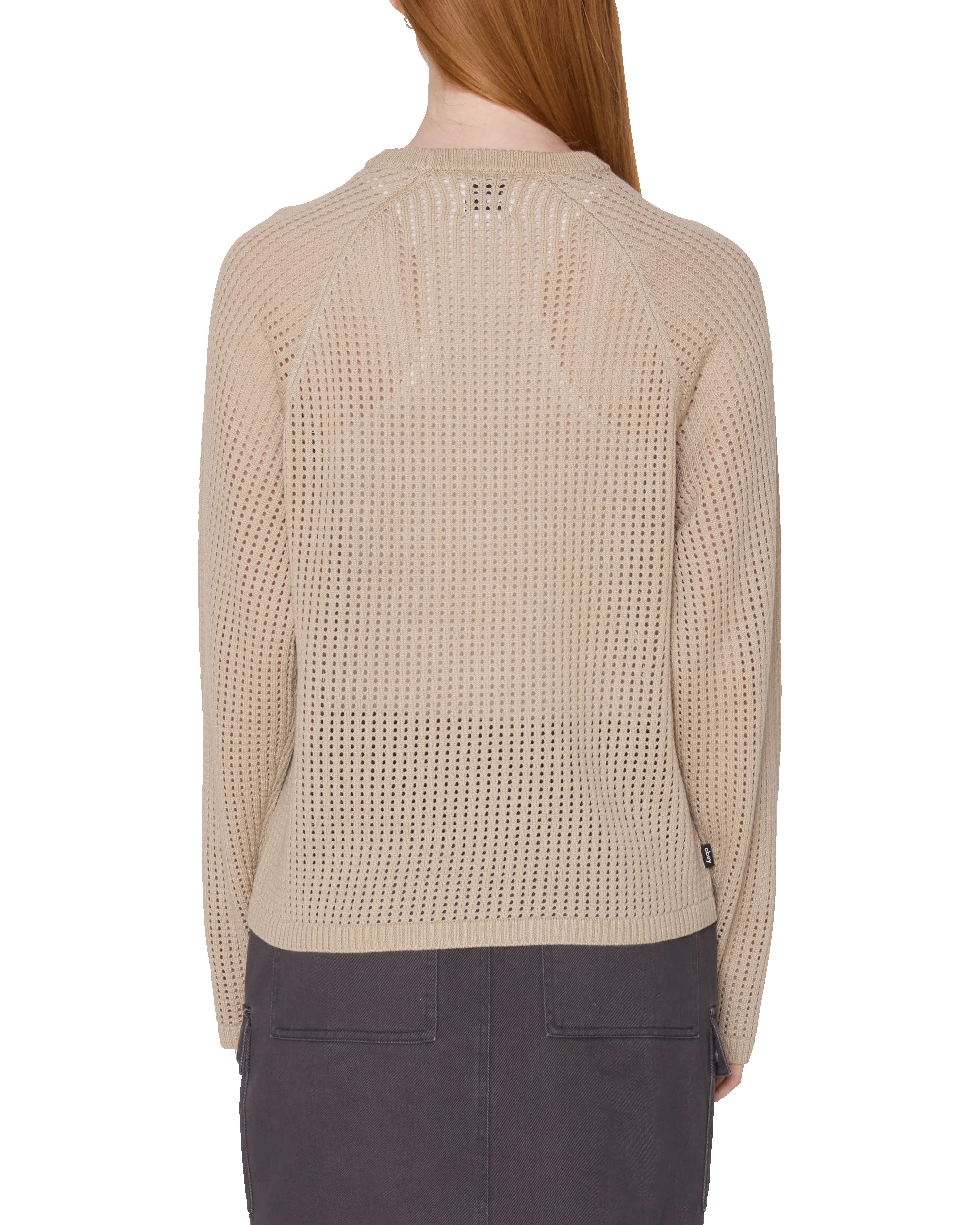 TALIA OPEN KNIT RAGLAN sold by Obey product image thumbnail 3