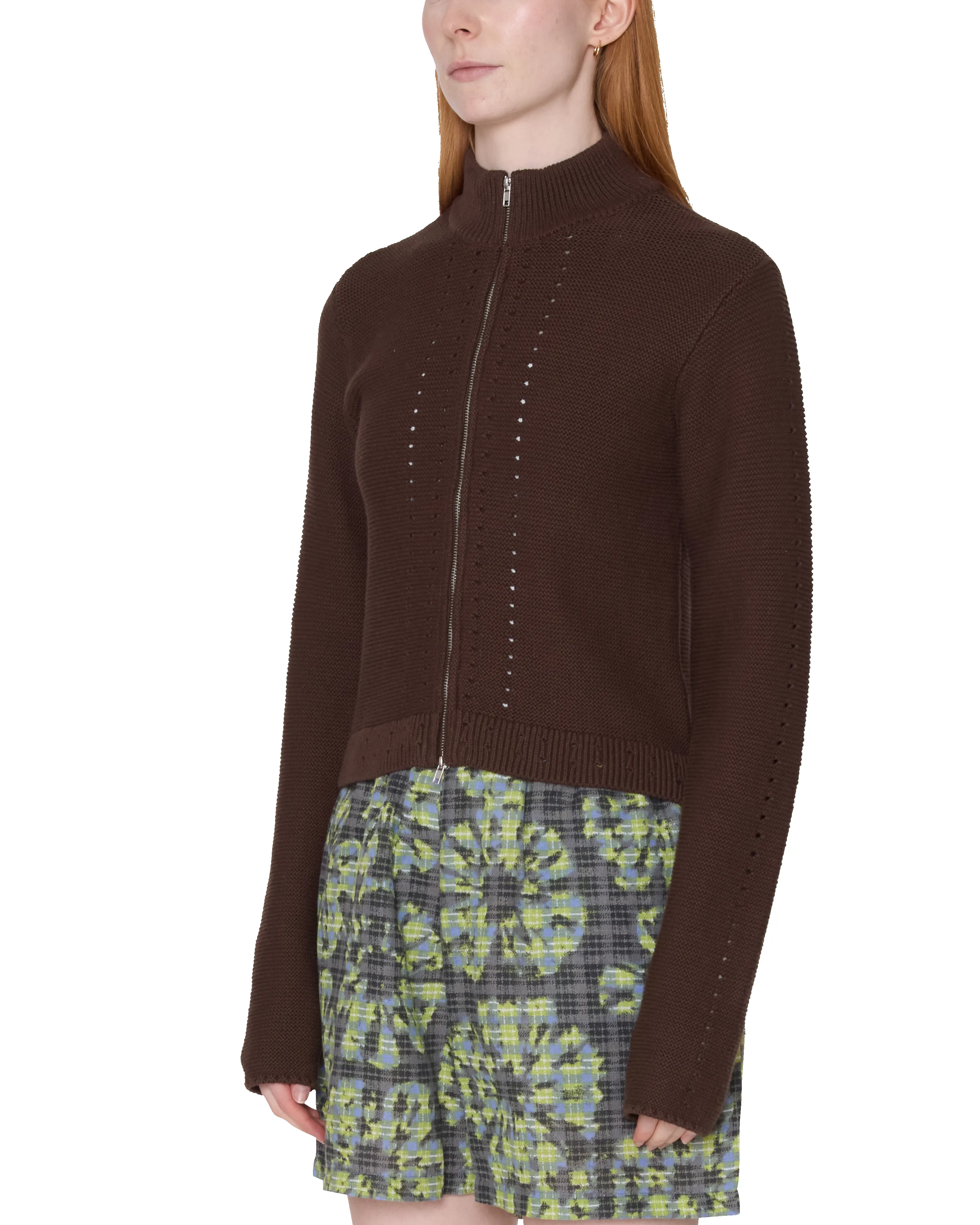 MEREDITH MOCK ZIP SWEATER sold by Obey product image thumbnail 2