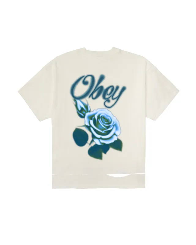 AIRBRUSHED ROSE HEAVYWEIGHT T-SHIRT made by Obey