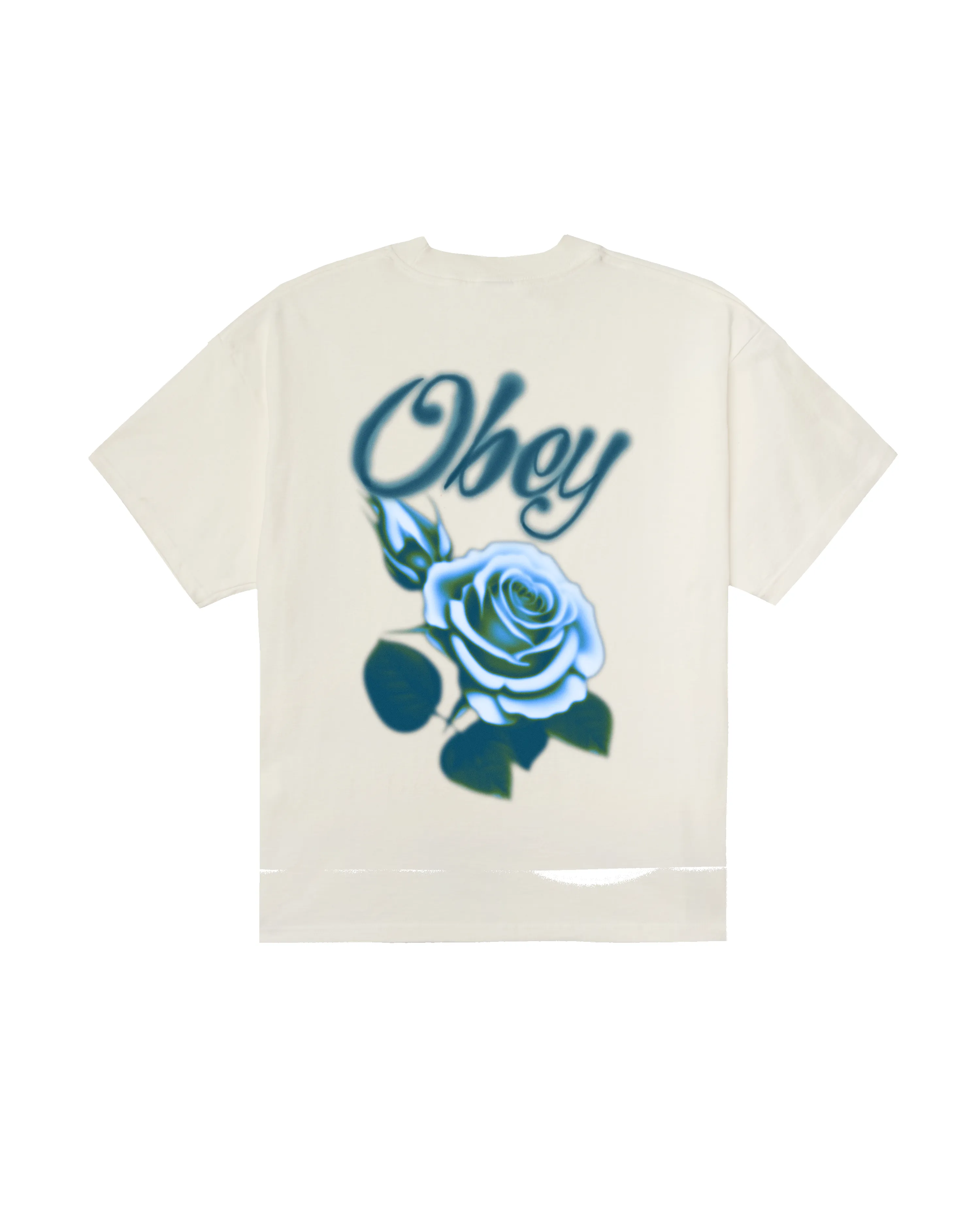 AIRBRUSHED ROSE HEAVYWEIGHT T-SHIRT sold by Obey