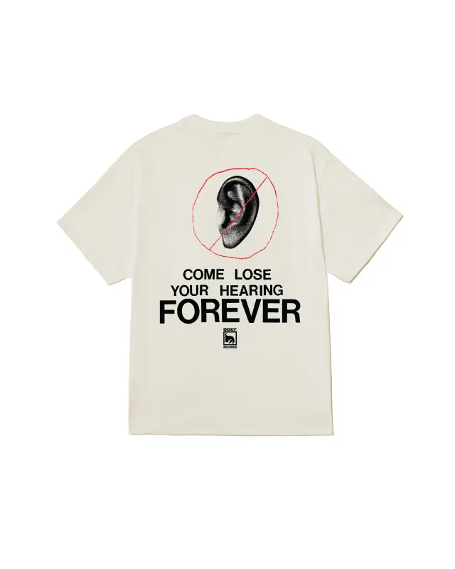 COME LOSE YOUR HEARING CLASSIC T-SHIRT made by Obey