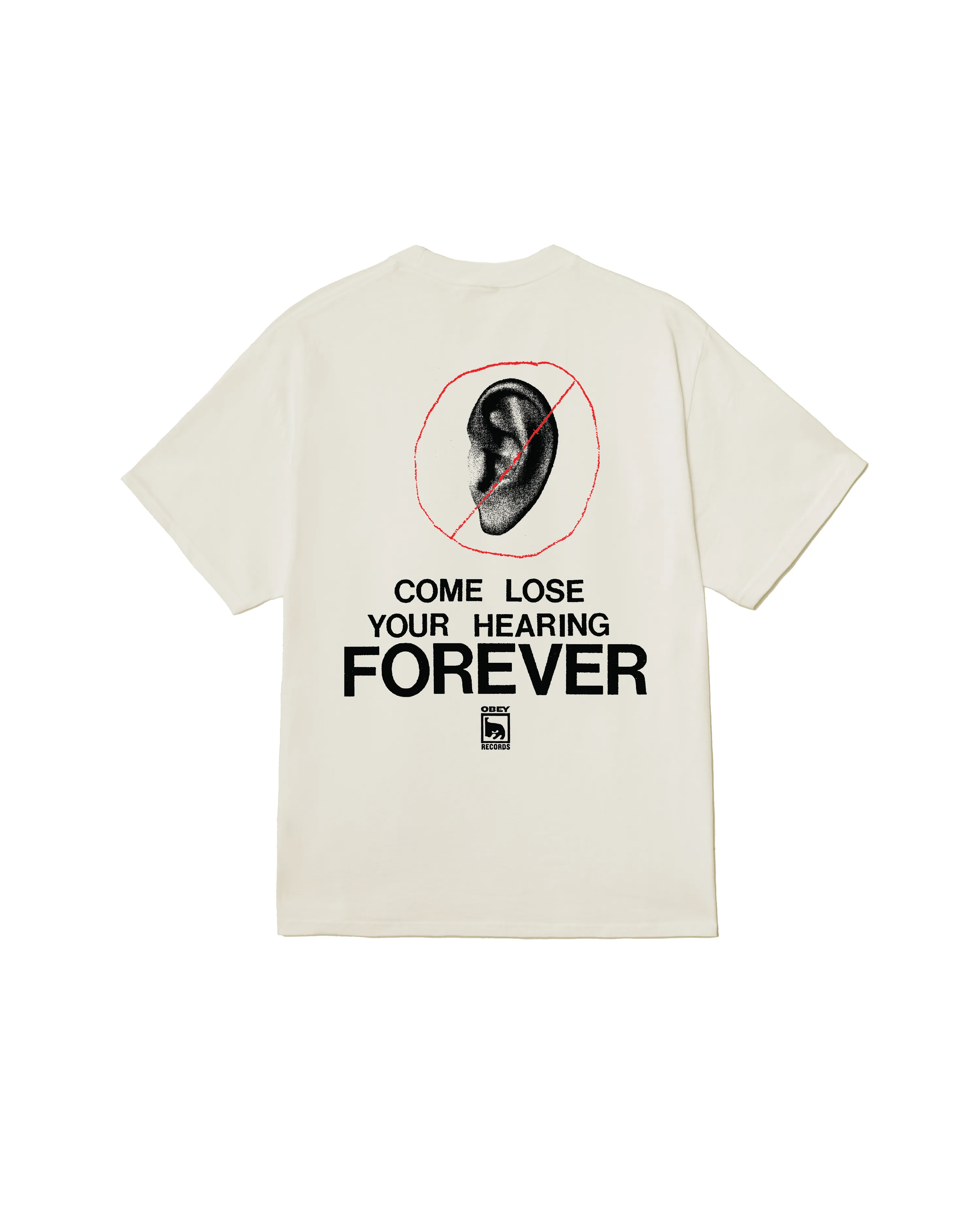 COME LOSE YOUR HEARING CLASSIC T-SHIRT sold by Obey