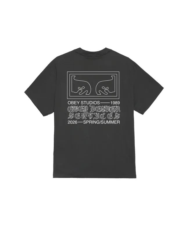 DESIGN SERVICES CLASSIC T-SHIRT sold by Obey