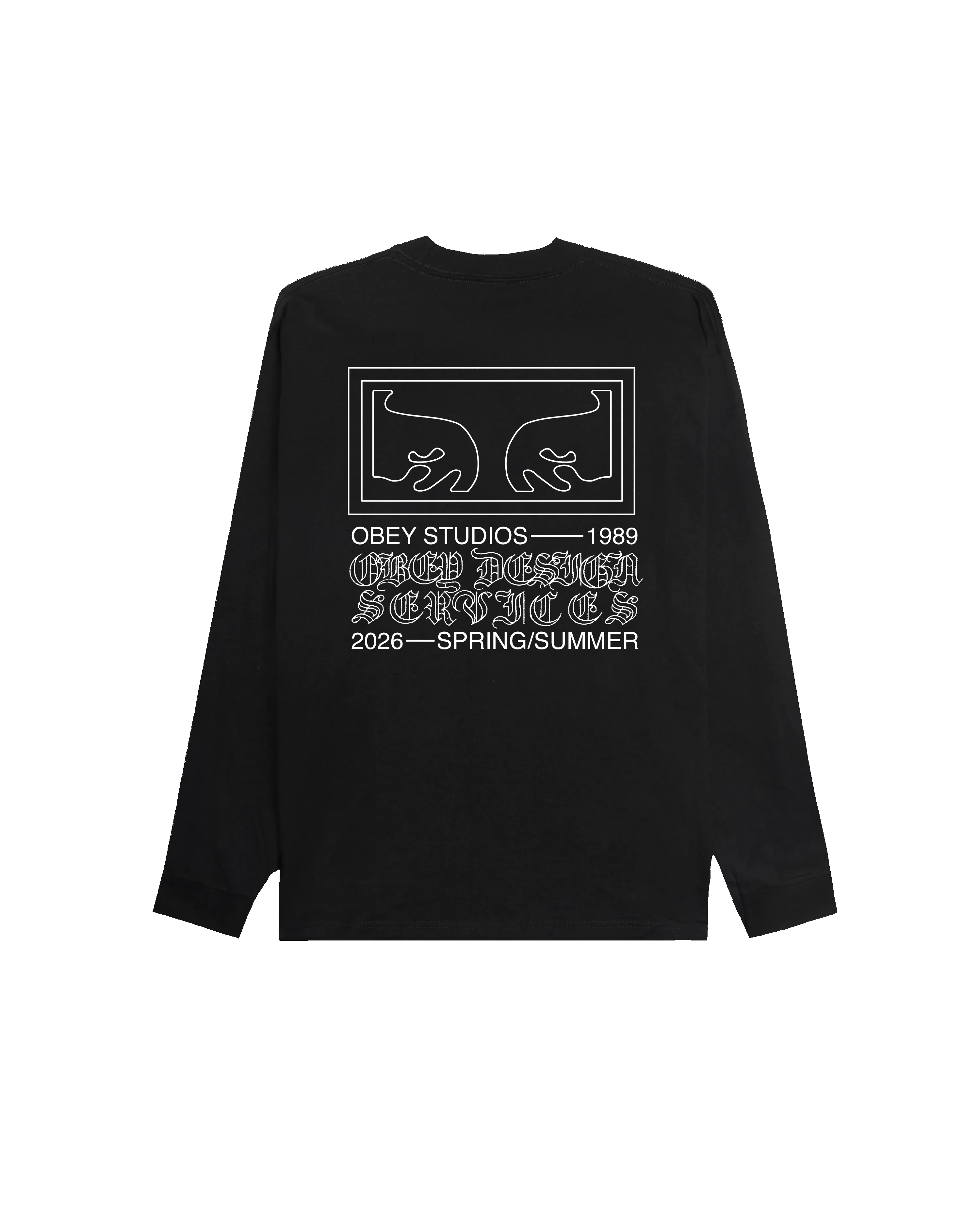 DESIGN SERVICES CLASSIC LS T-SHIRT sold by Obey