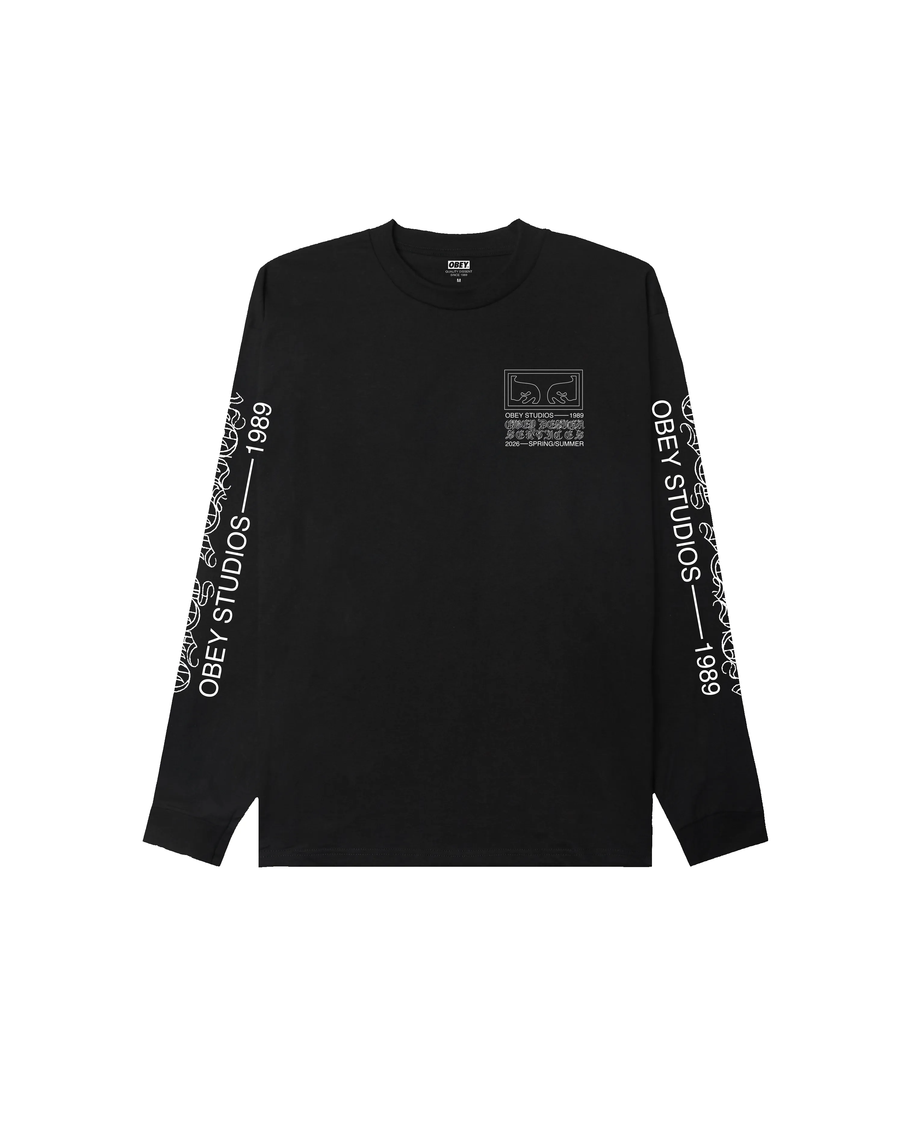 DESIGN SERVICES CLASSIC LS T-SHIRT sold by Obey product image thumbnail 2