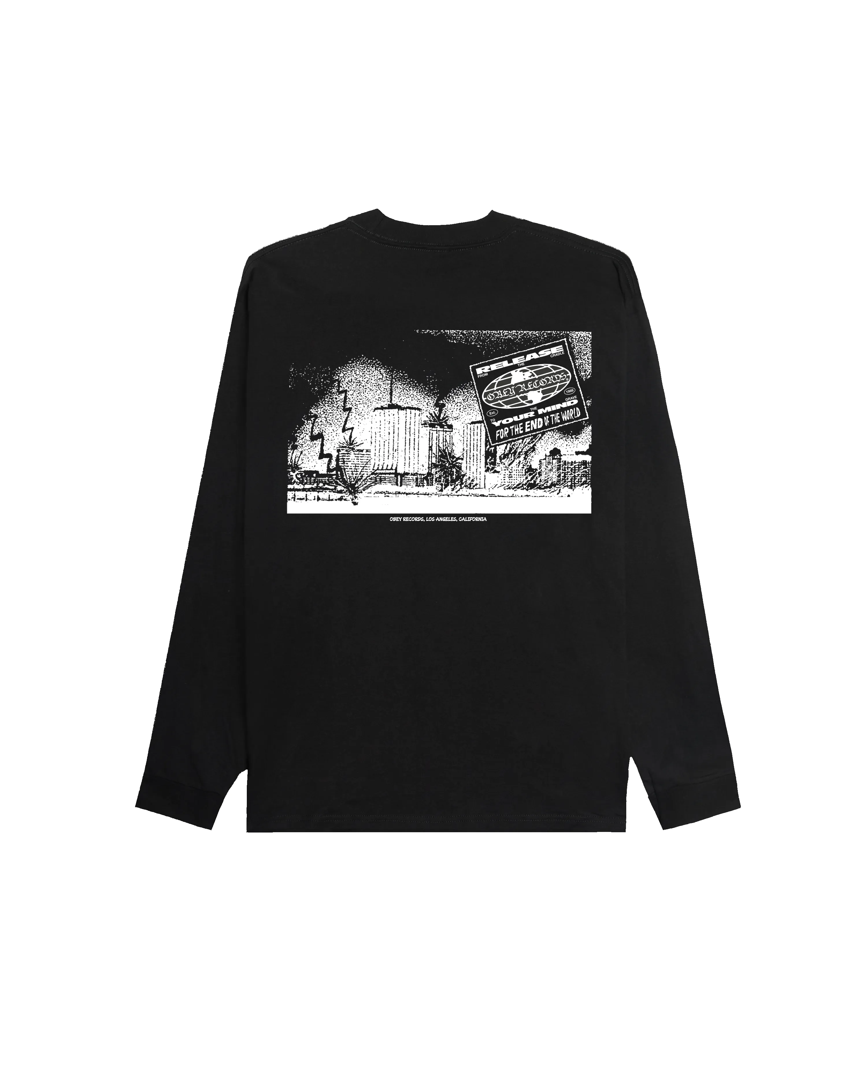 RELEASE YOUR MIND CLASSIC LS T-SHIRT sold by Obey