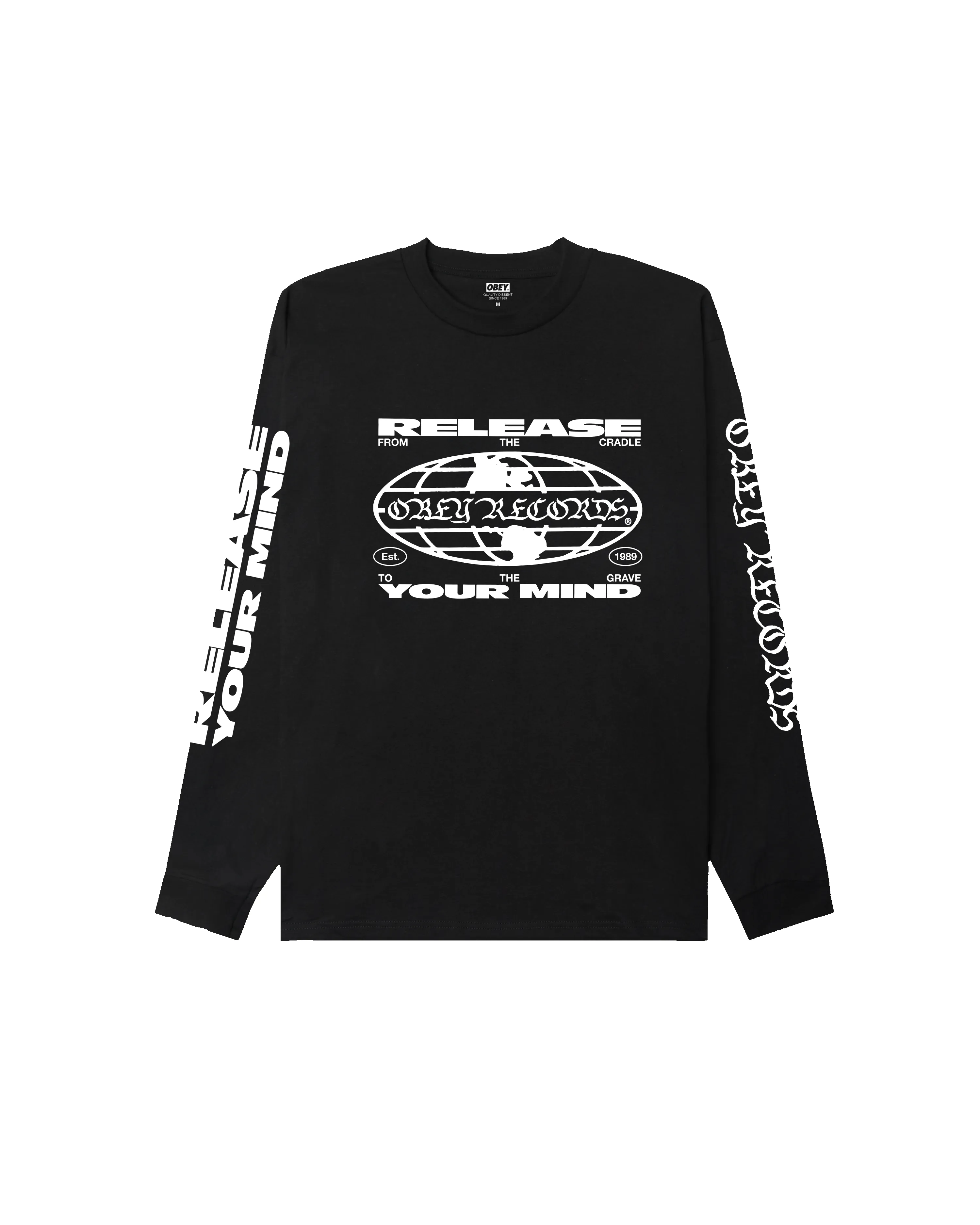 RELEASE YOUR MIND CLASSIC LS T-SHIRT sold by Obey product image thumbnail 2