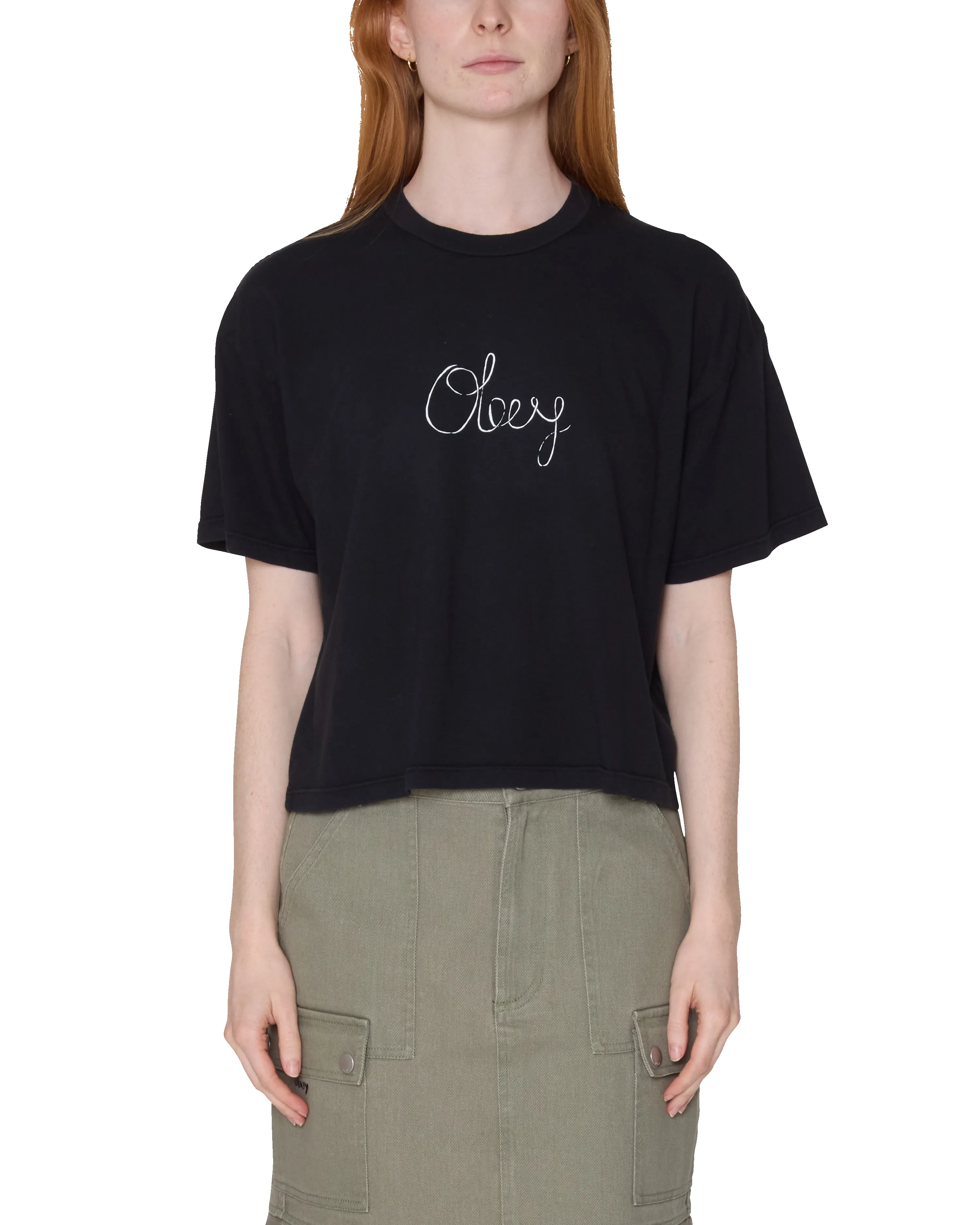 HANDWRITTEN ROW T-SHIRT sold by Obey