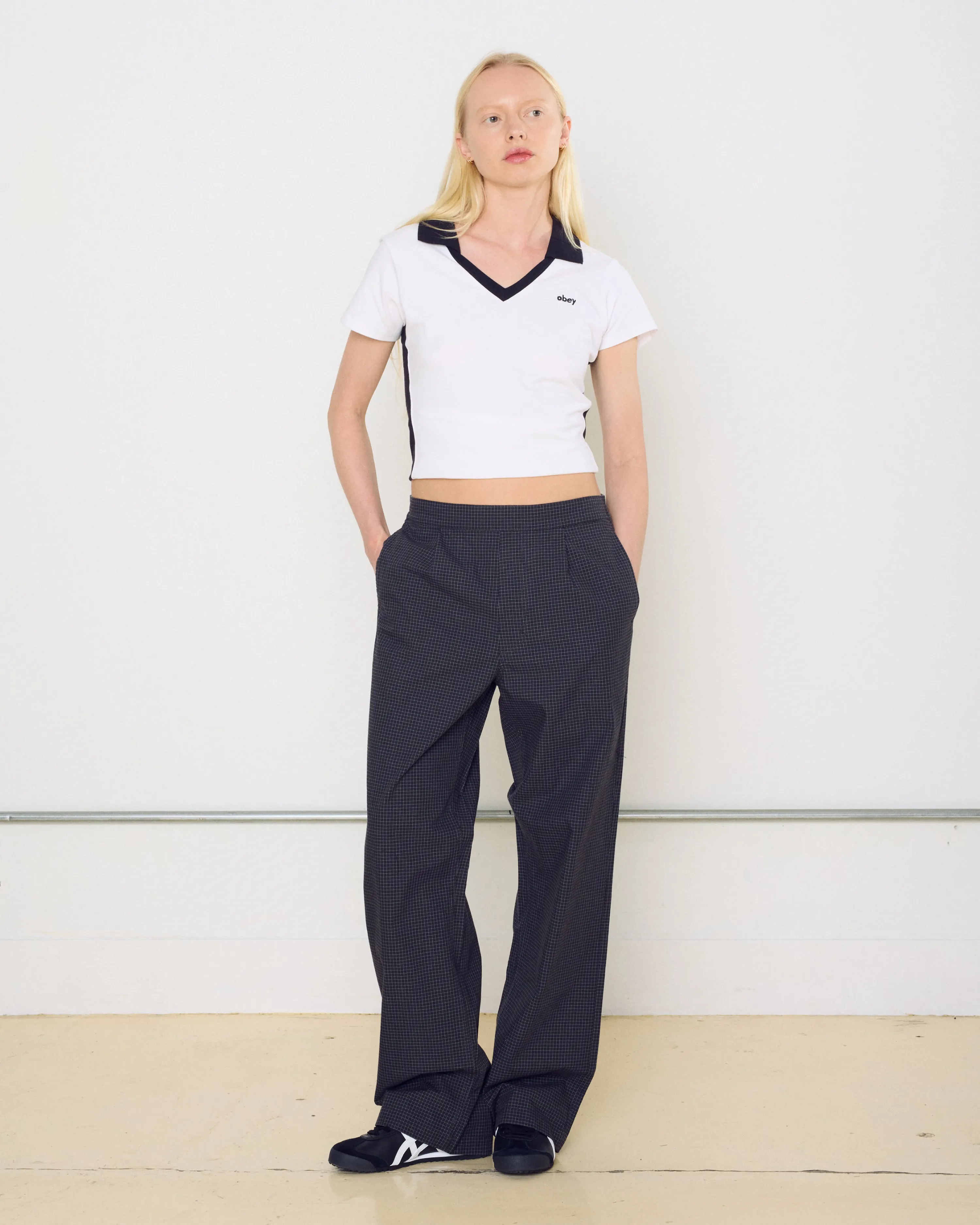 THURSDAY MICRO PLAID PANT sold by Obey product image thumbnail 5