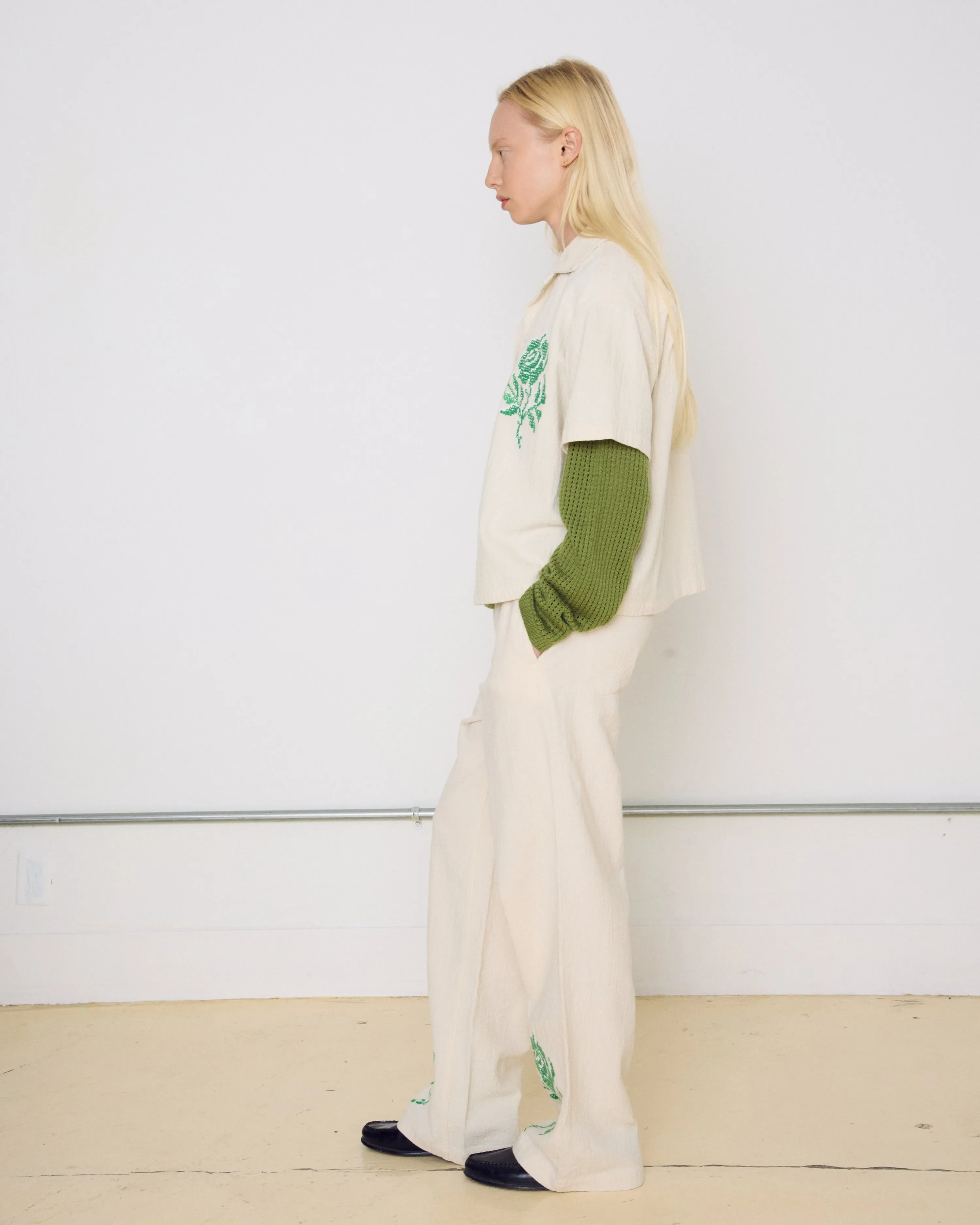 ROSES EMBELLISHED PANT sold by Obey product image thumbnail 5