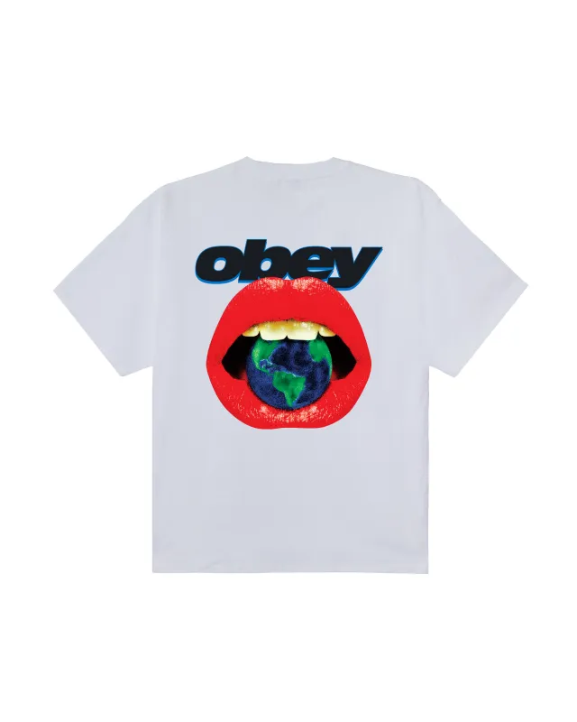 LIPS HEAVYWEIGHT T-SHIRT made by Obey