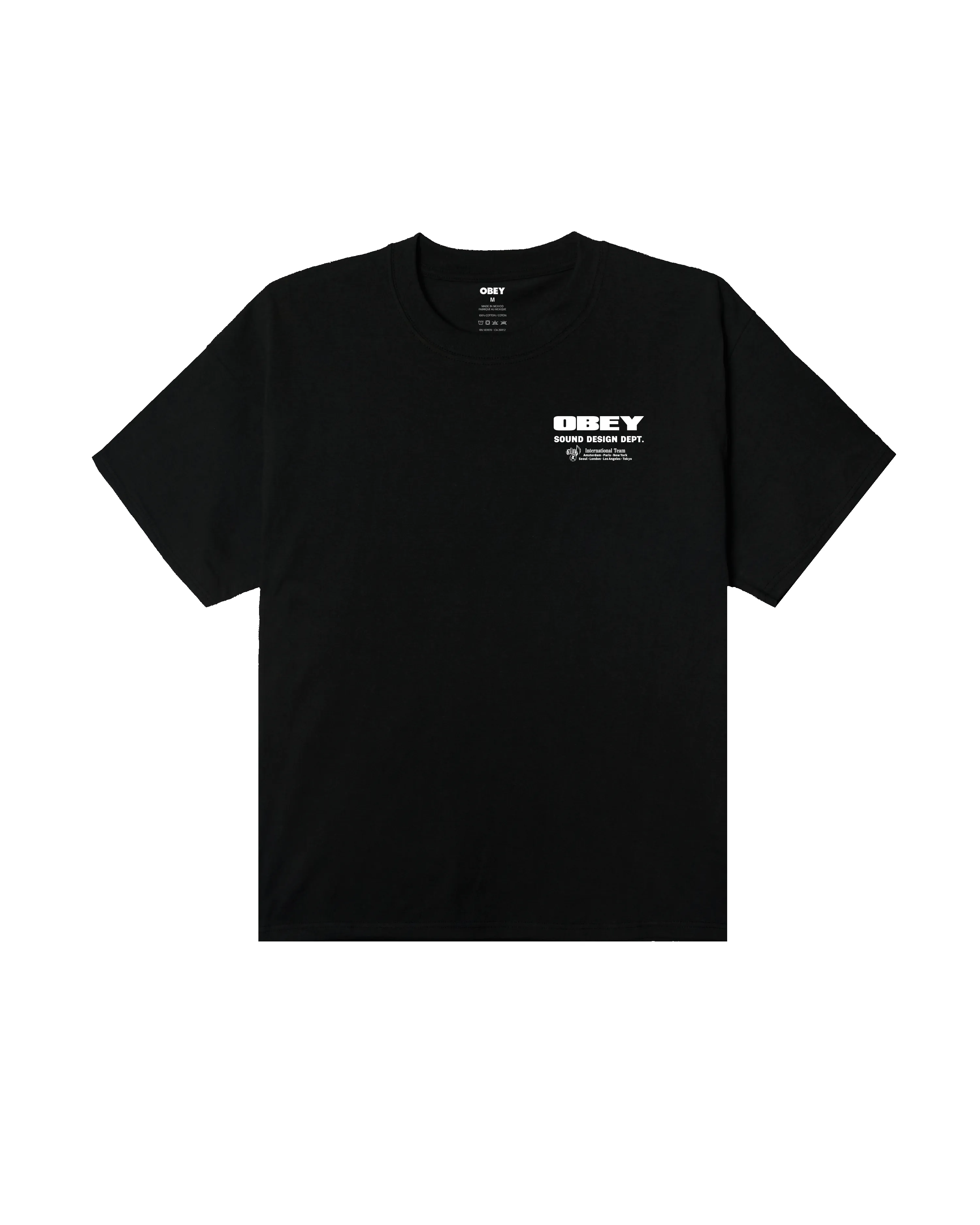 SOUND DESIGN DEPT. HEAVYWEIGHT T-SHIRT sold by Obey product image thumbnail 2