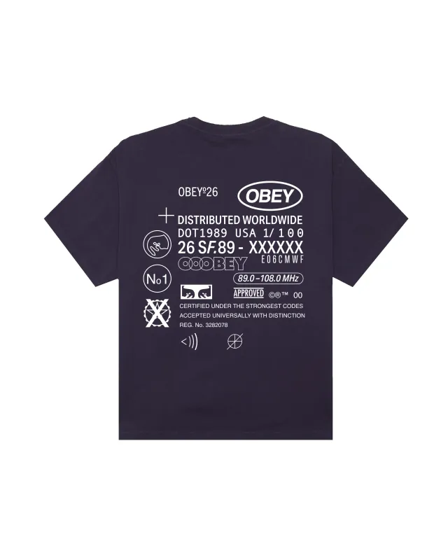 CODE PIGMENT T-SHIRT sold by Obey