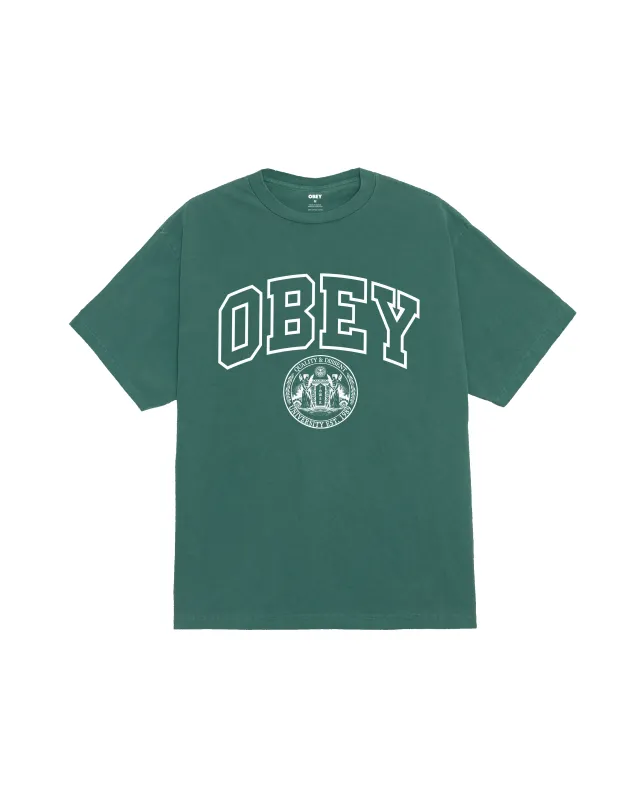 UNIVERSITY PIGMENT T-SHIRT sold by Obey