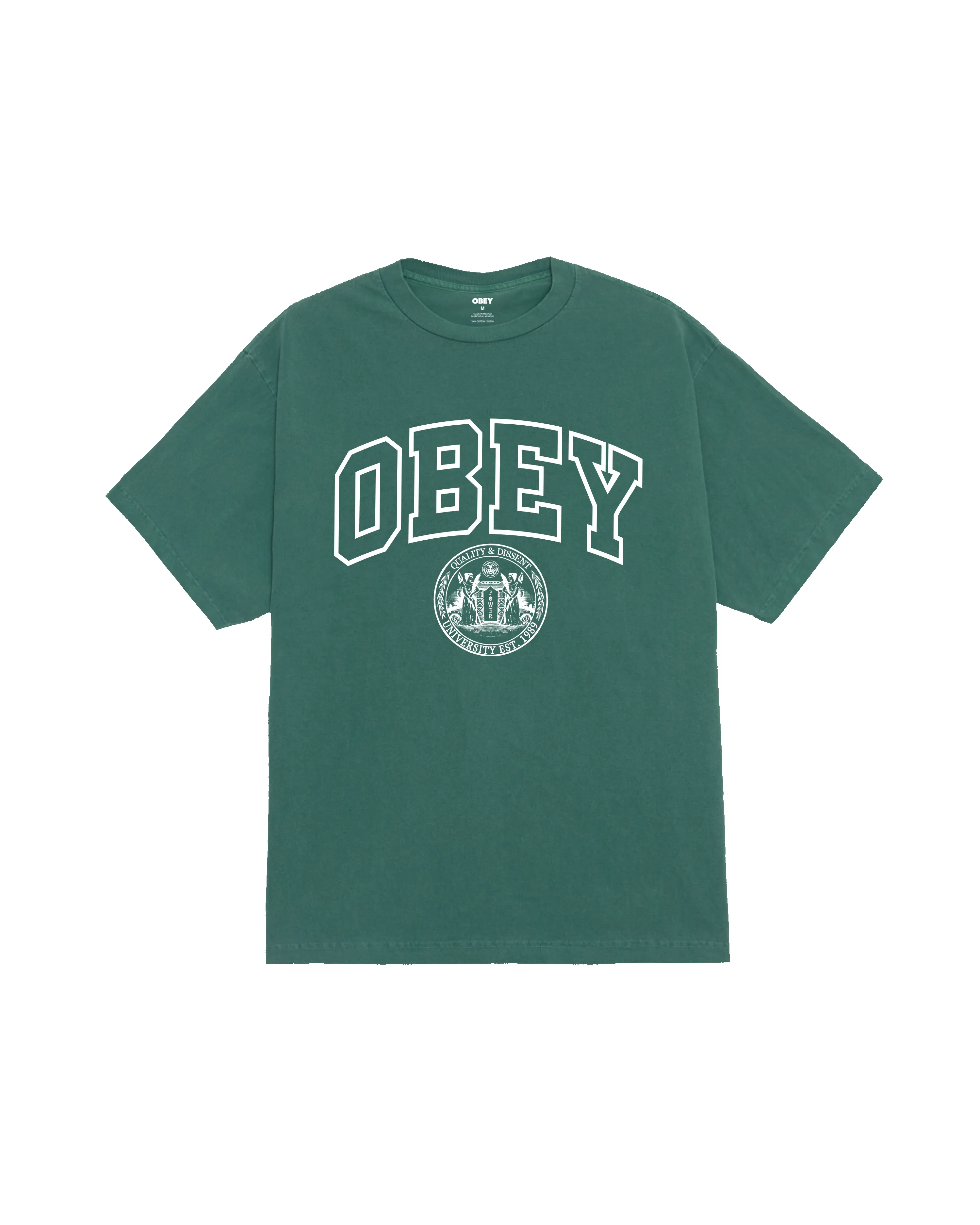 UNIVERSITY PIGMENT T-SHIRT sold by Obey