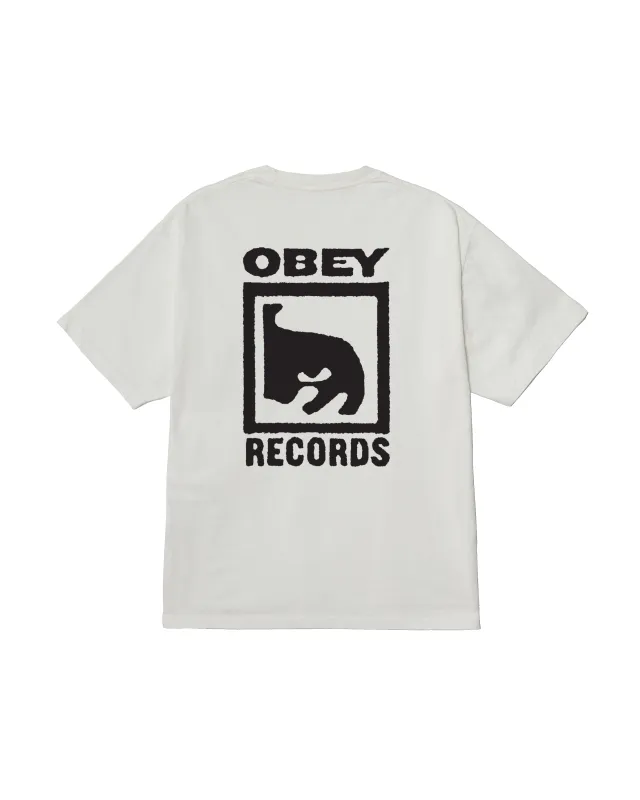 RECORDS ICON PIGMENT T-SHIRT sold by Obey