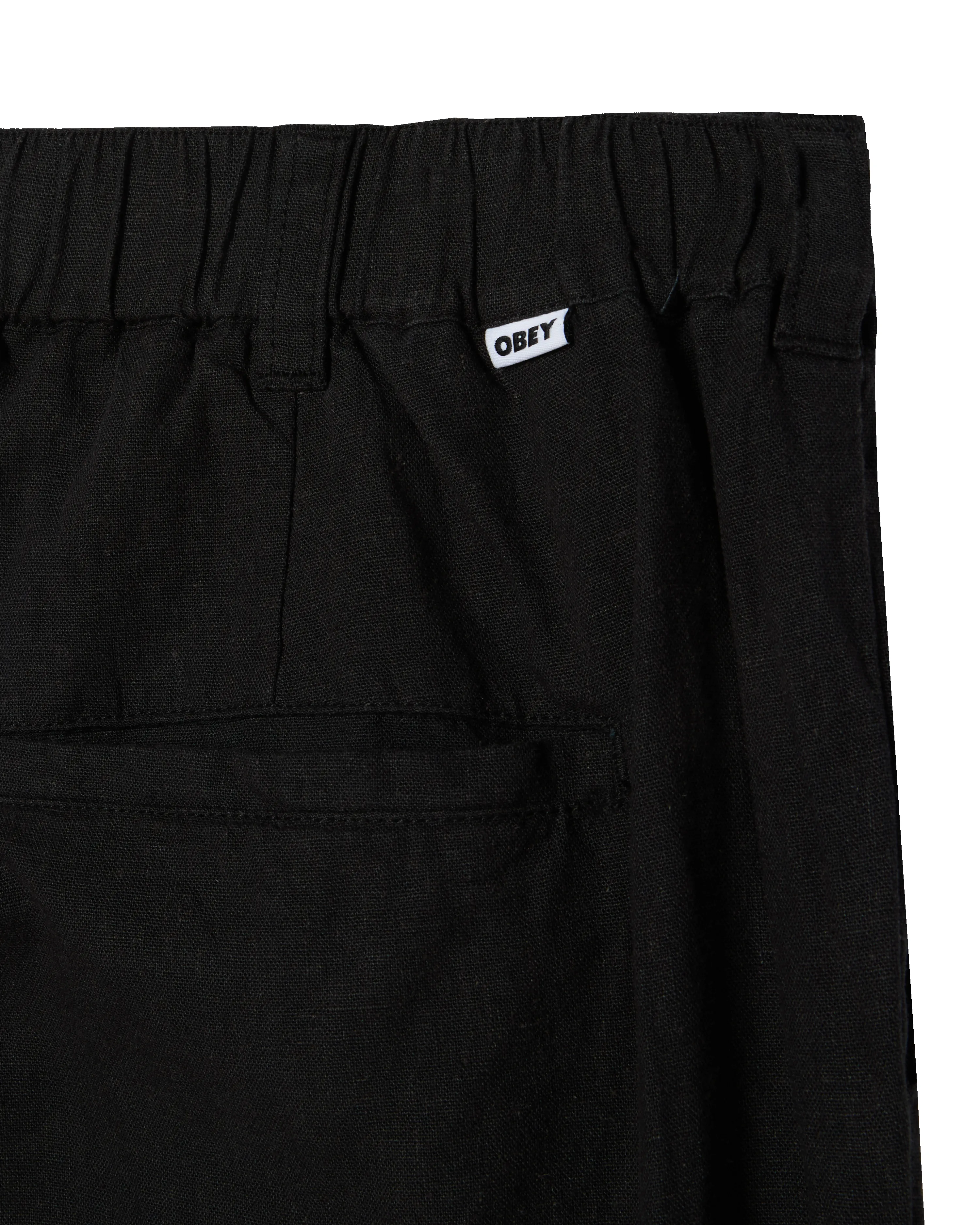 FOSTER PLEATED LINEN PANT sold by Obey product image thumbnail 3