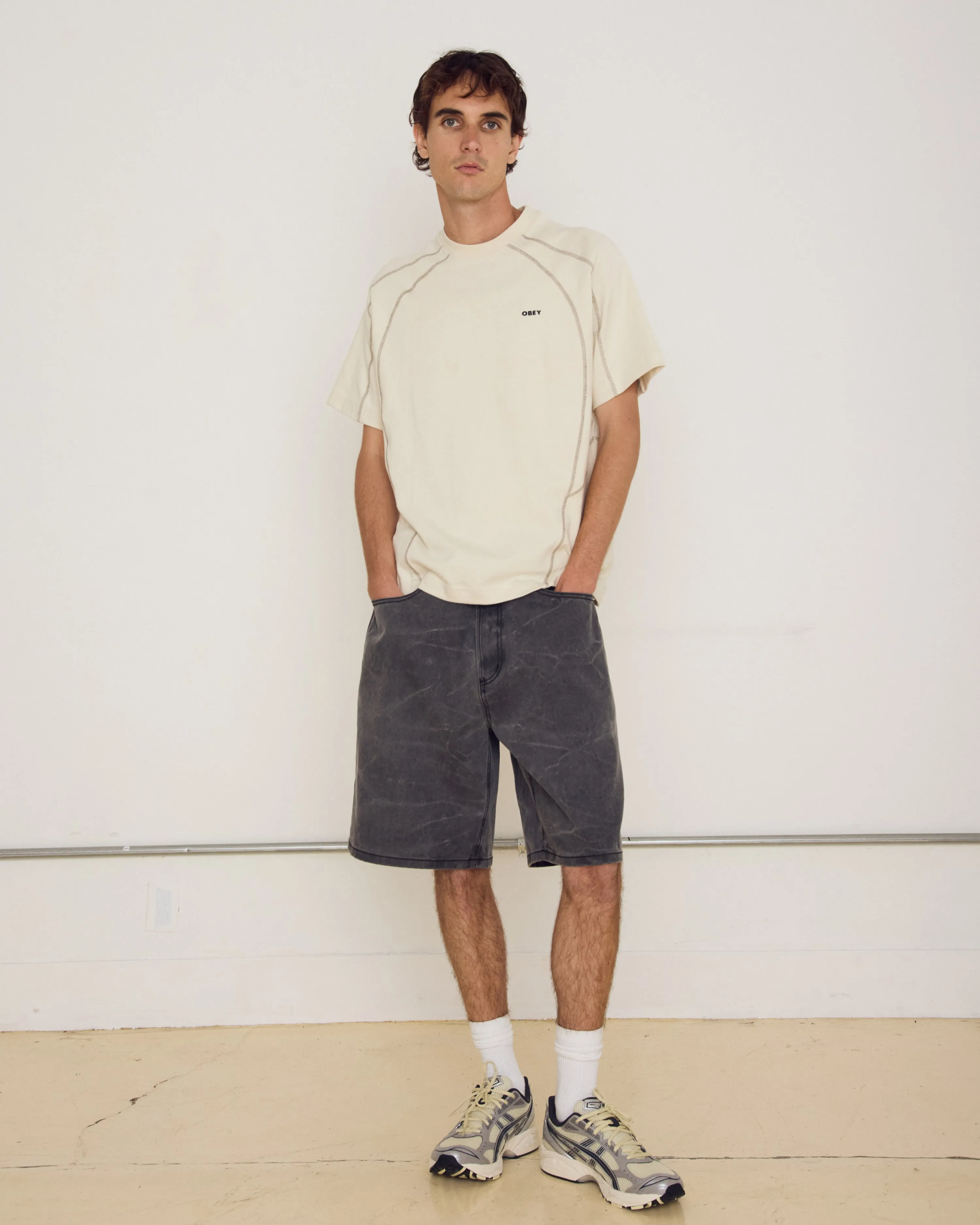 CONTRAST STITCH T-SHIRT sold by Obey product image thumbnail 5