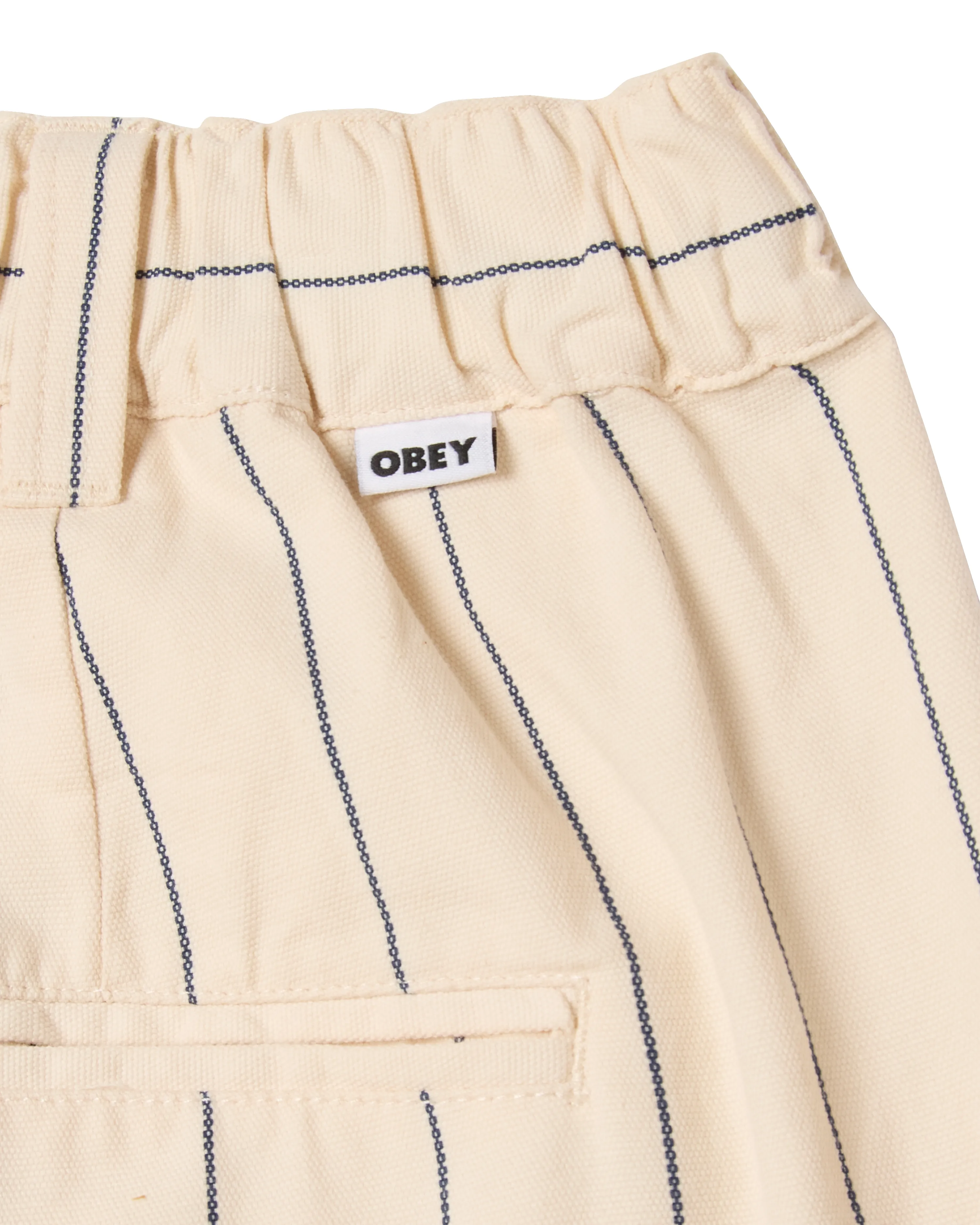 FOSTER STRIPE PLEATED SHORT sold by Obey product image thumbnail 3