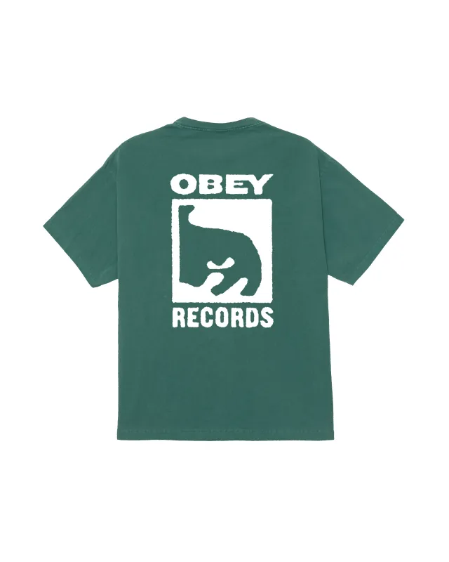 RECORDS ICON PIGMENT T-SHIRT made by Obey