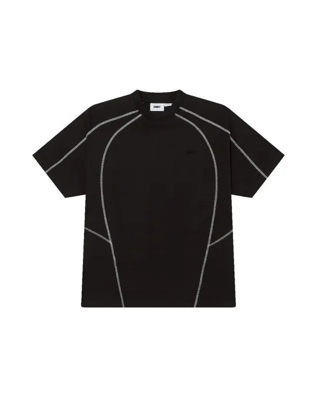 CONTRAST STITCH T-SHIRT made by Obey