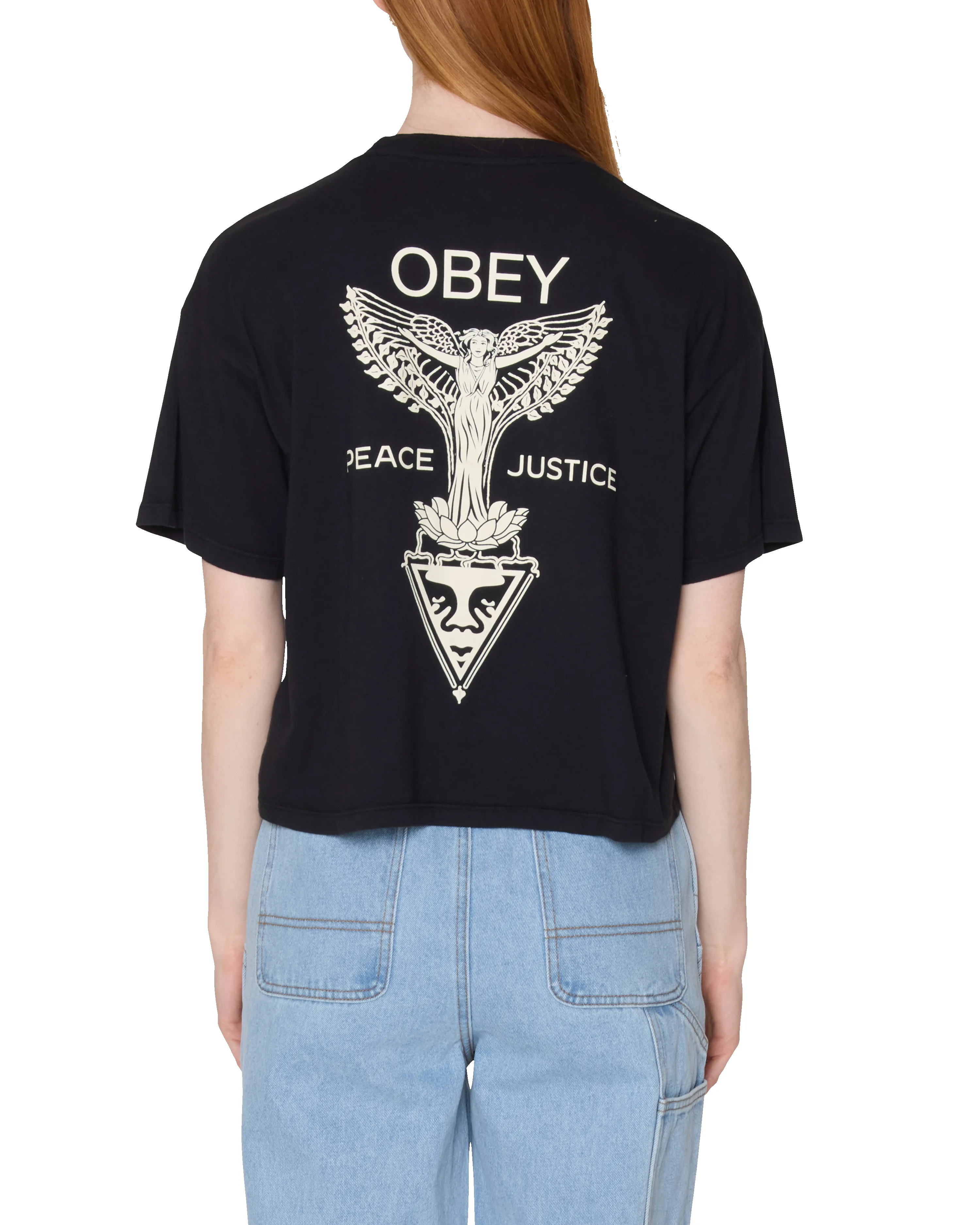 NOUVEAU ANGEL ROW T-SHIRT sold by Obey