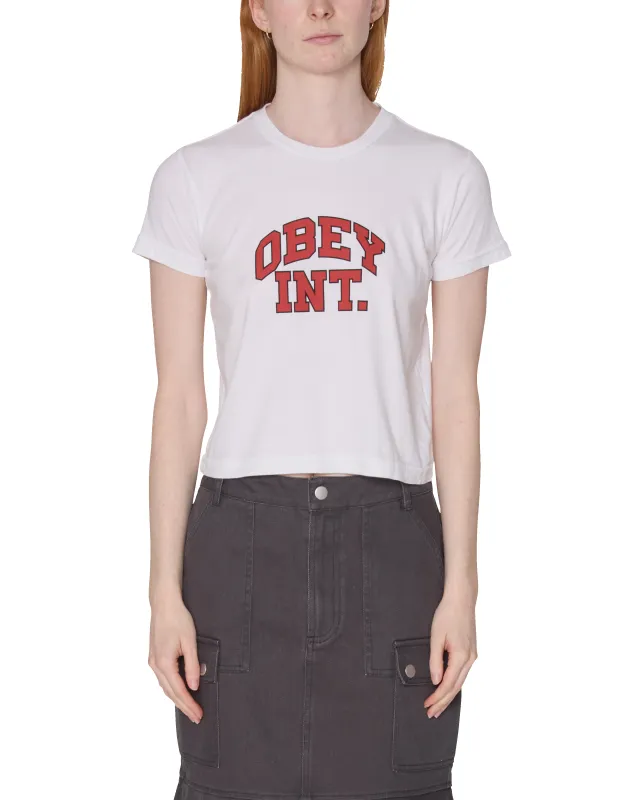 INT. OUTLINE II ROW T-SHIRT made by Obey