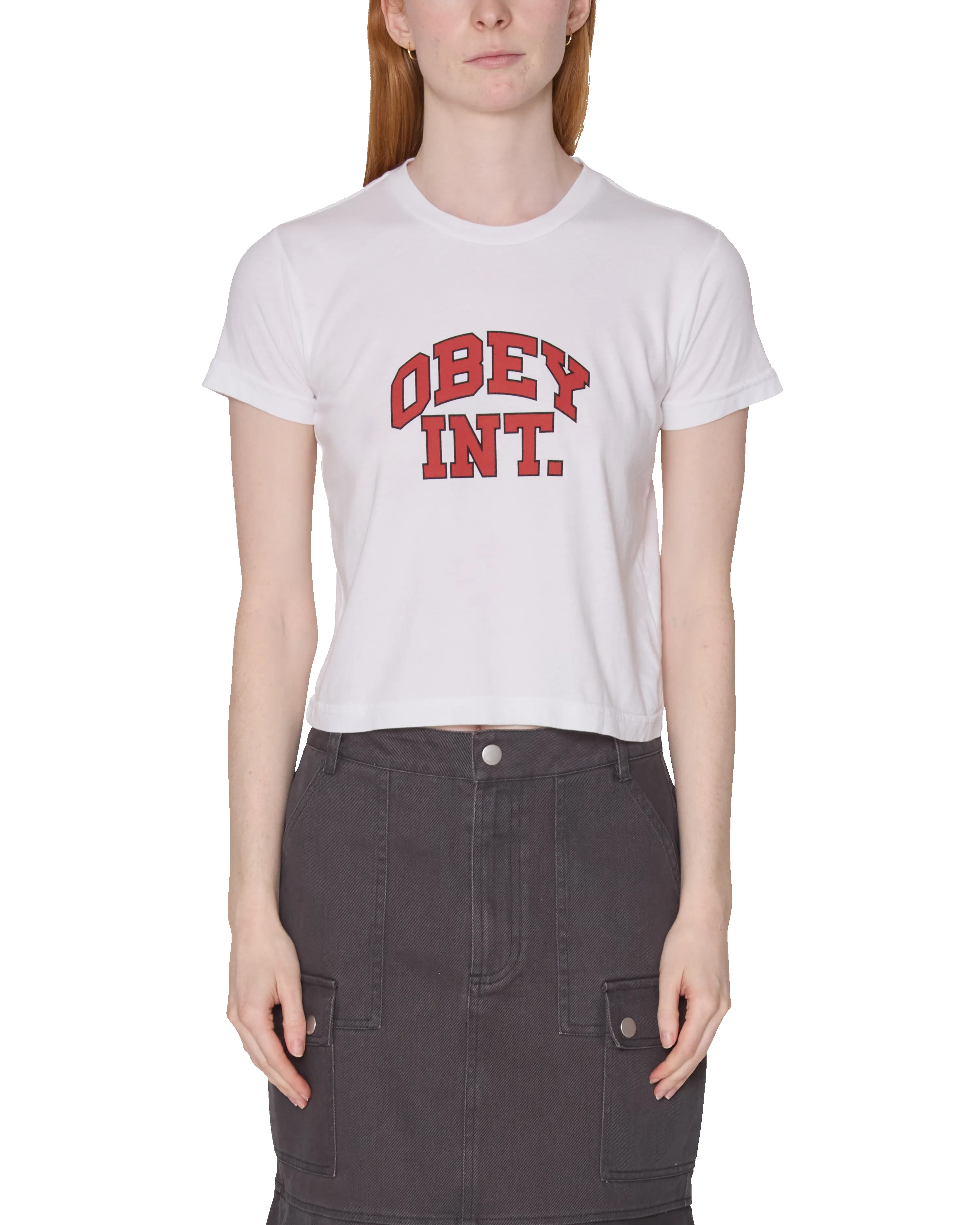 INT. OUTLINE II ROW T-SHIRT sold by Obey