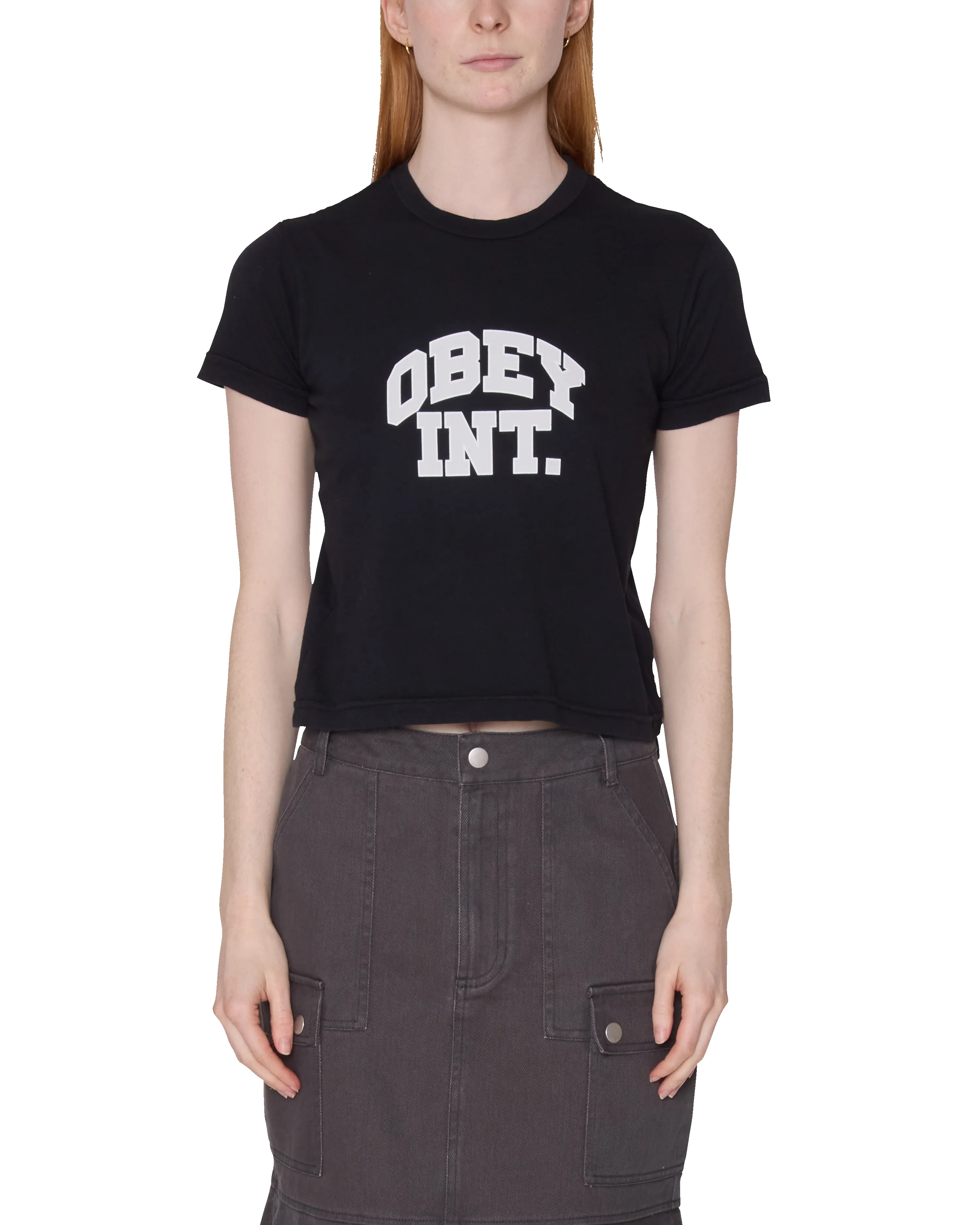 INT. OUTLINE II ROW T-SHIRT sold by Obey