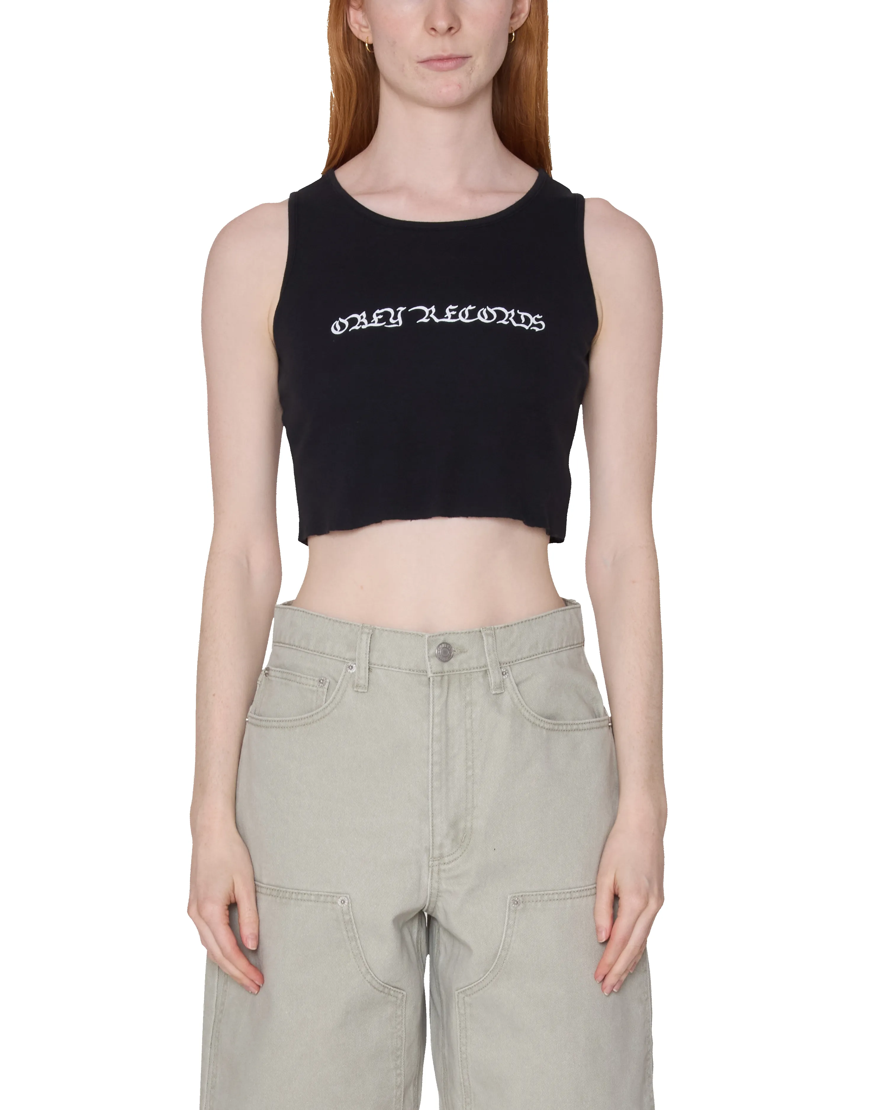OLD ENGLISH MORGAN RAW EDGE TANK sold by Obey