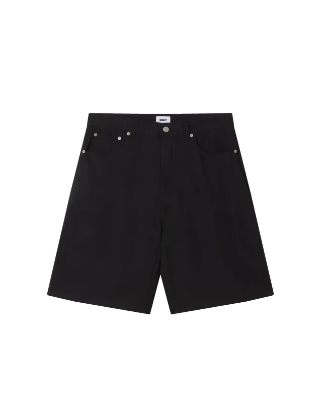 BAGGY LINEN DEVIN SHORT made by Obey