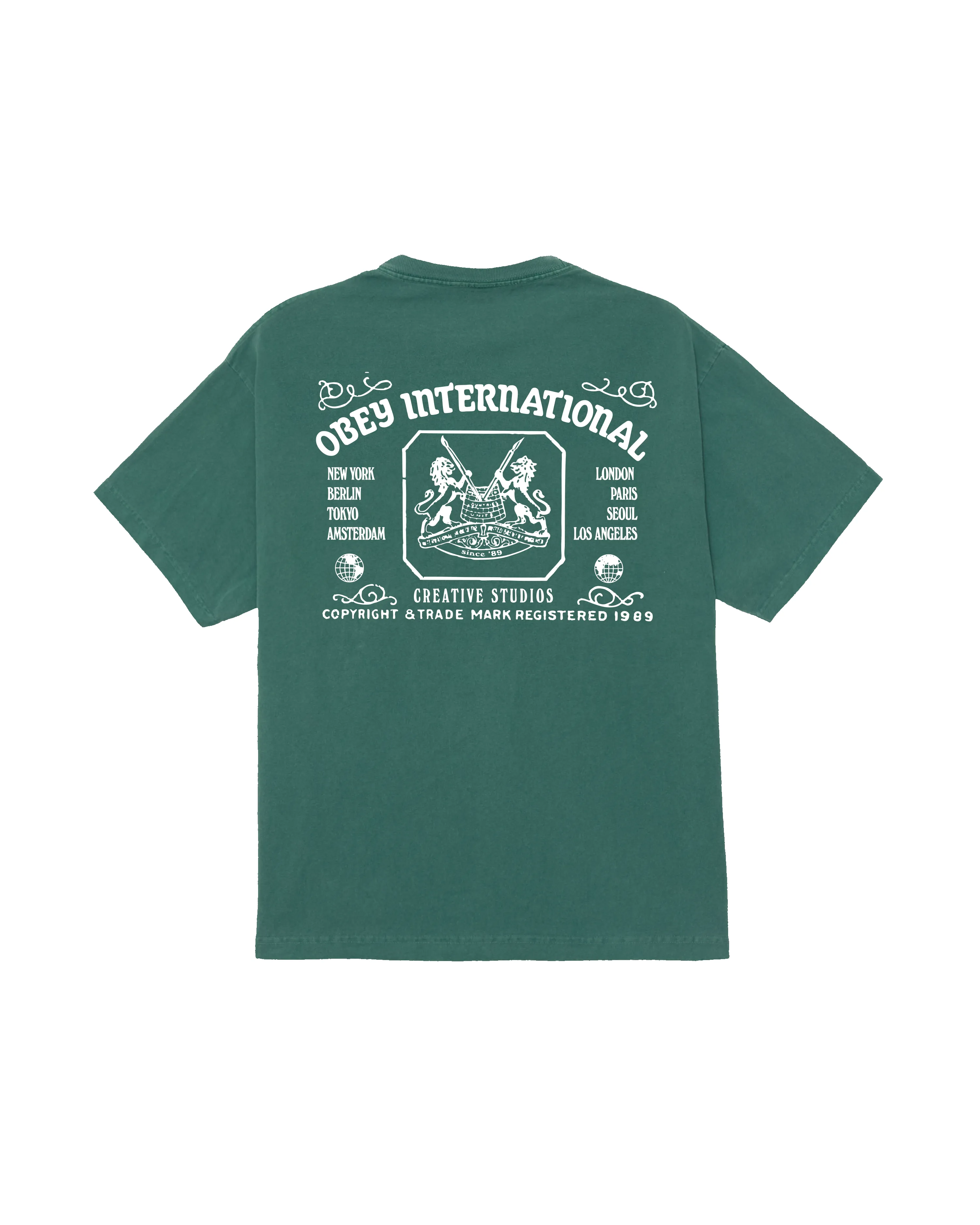CREATIVE STUDIOS PIGMENT T-SHIRT sold by Obey
