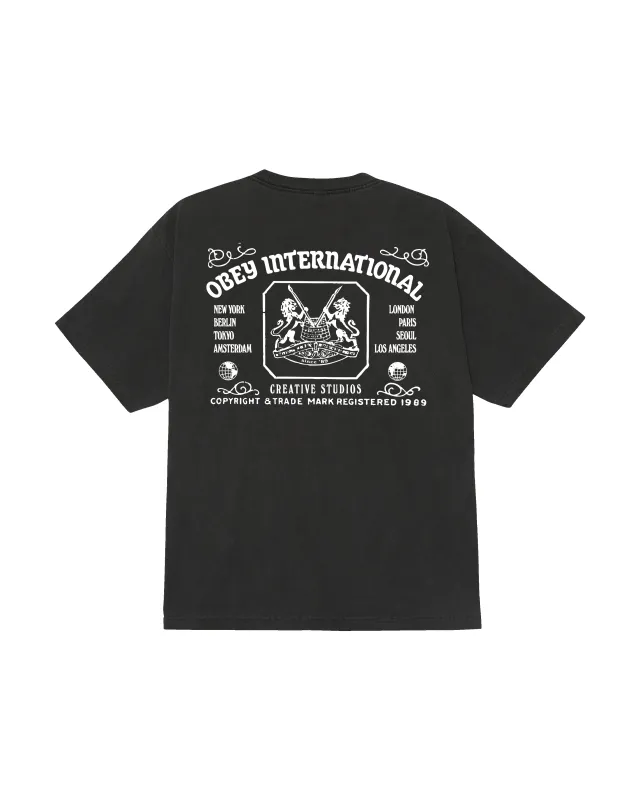CREATIVE STUDIOS PIGMENT T-SHIRT made by Obey