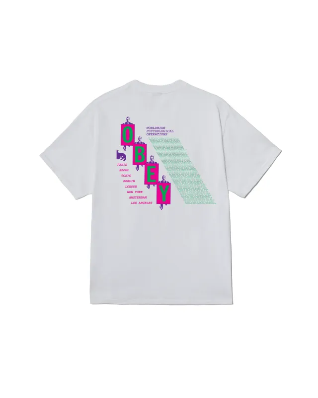 PSY-OPS MANIFESTO CLASSIC T-SHIRT made by Obey