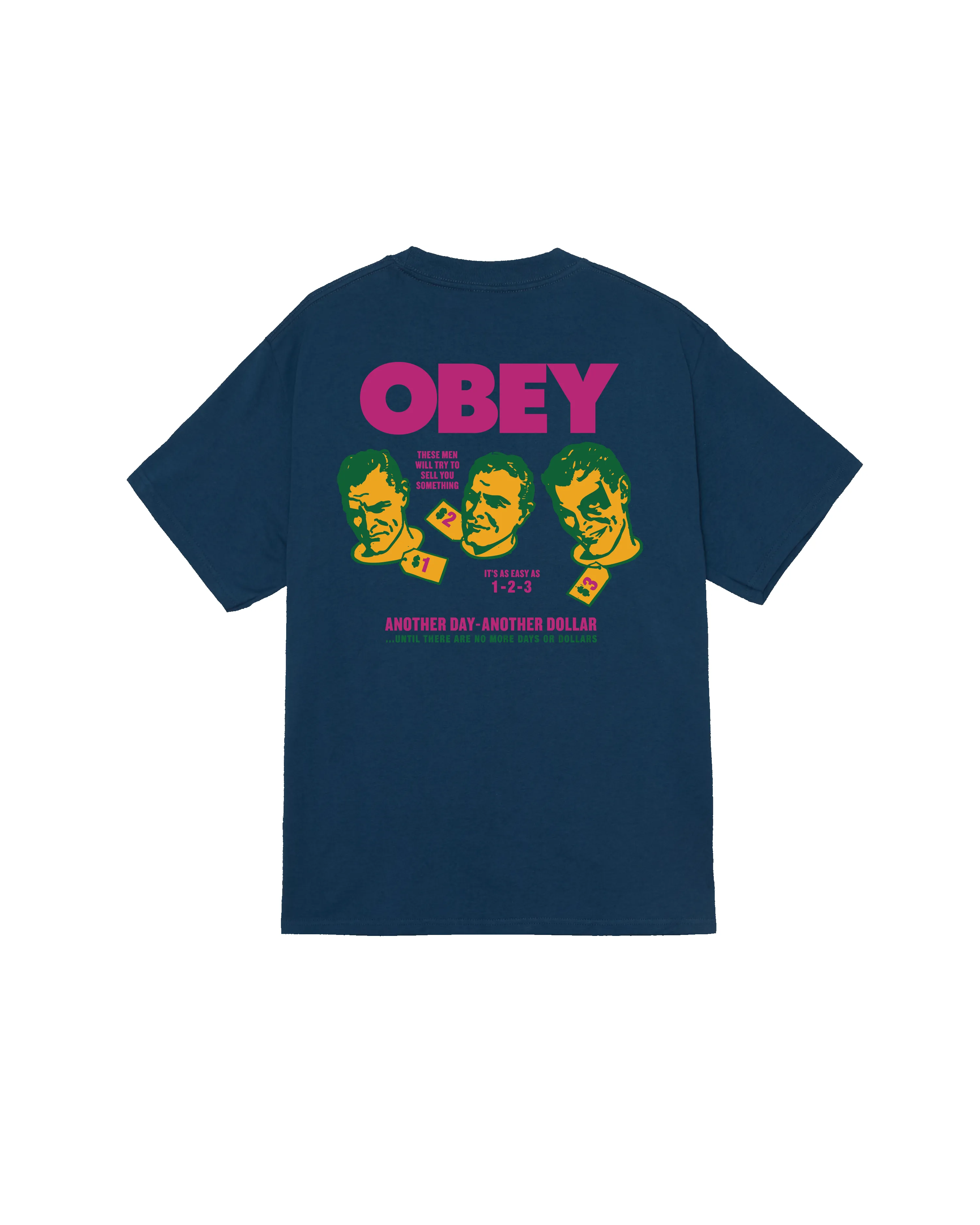 OBEY ANOTHER DOLLAR CLASSIC T-SHIRT sold by Obey