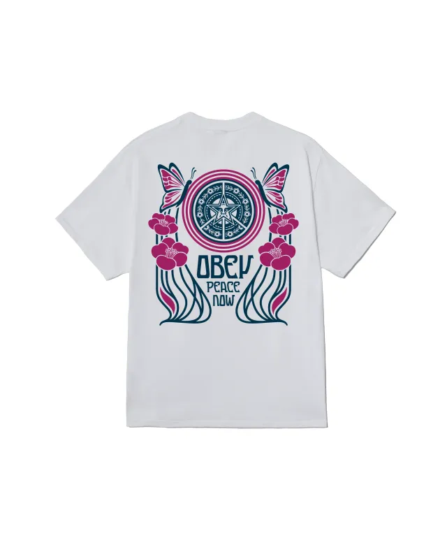 PEACE NOW BUTTERFLIES CLASSIC T-SHIRT made by Obey