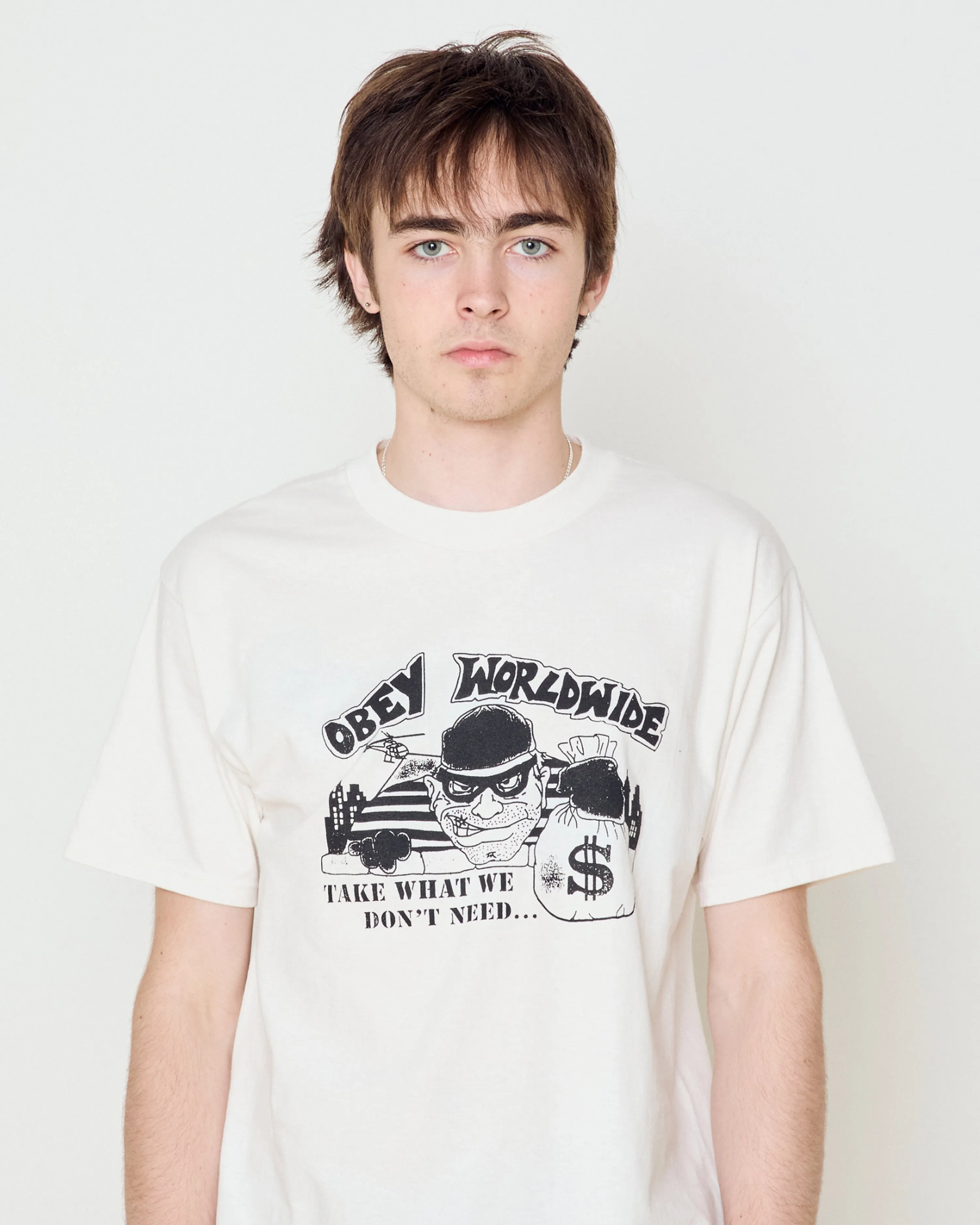 TAKE CLASSIC T-SHIRT sold by Obey product image thumbnail 2
