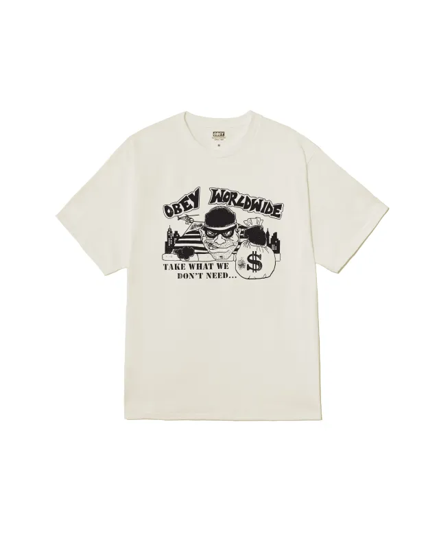 TAKE CLASSIC T-SHIRT made by Obey