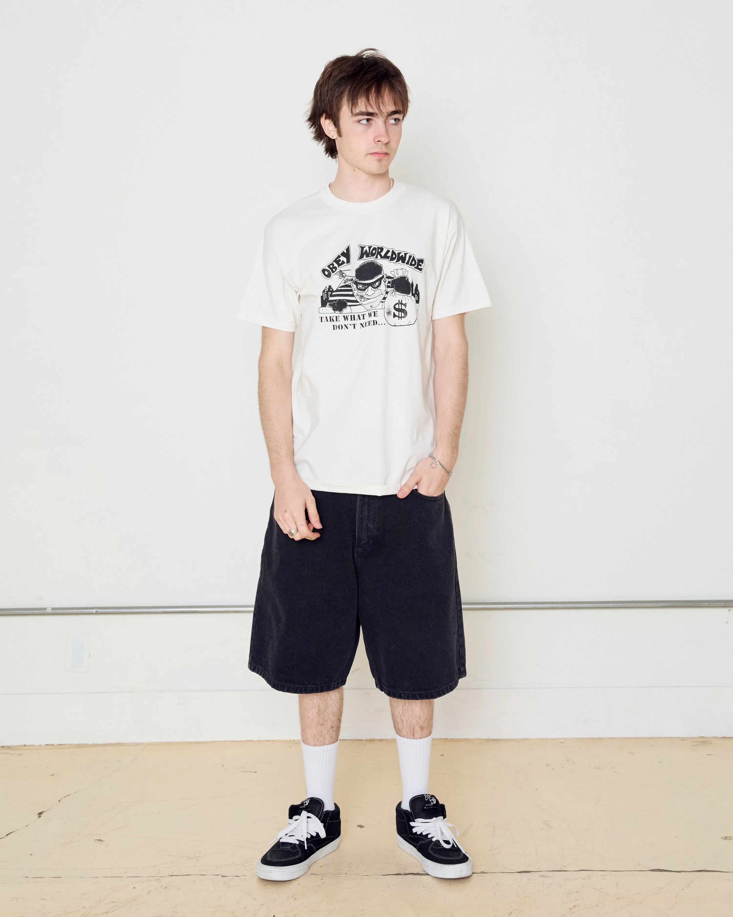 TAKE CLASSIC T-SHIRT sold by Obey product image thumbnail 3