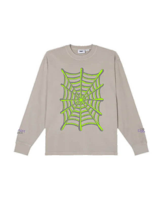 ALMOST FREE OBEY LS PIGMENT T-SHIRT made by Obey