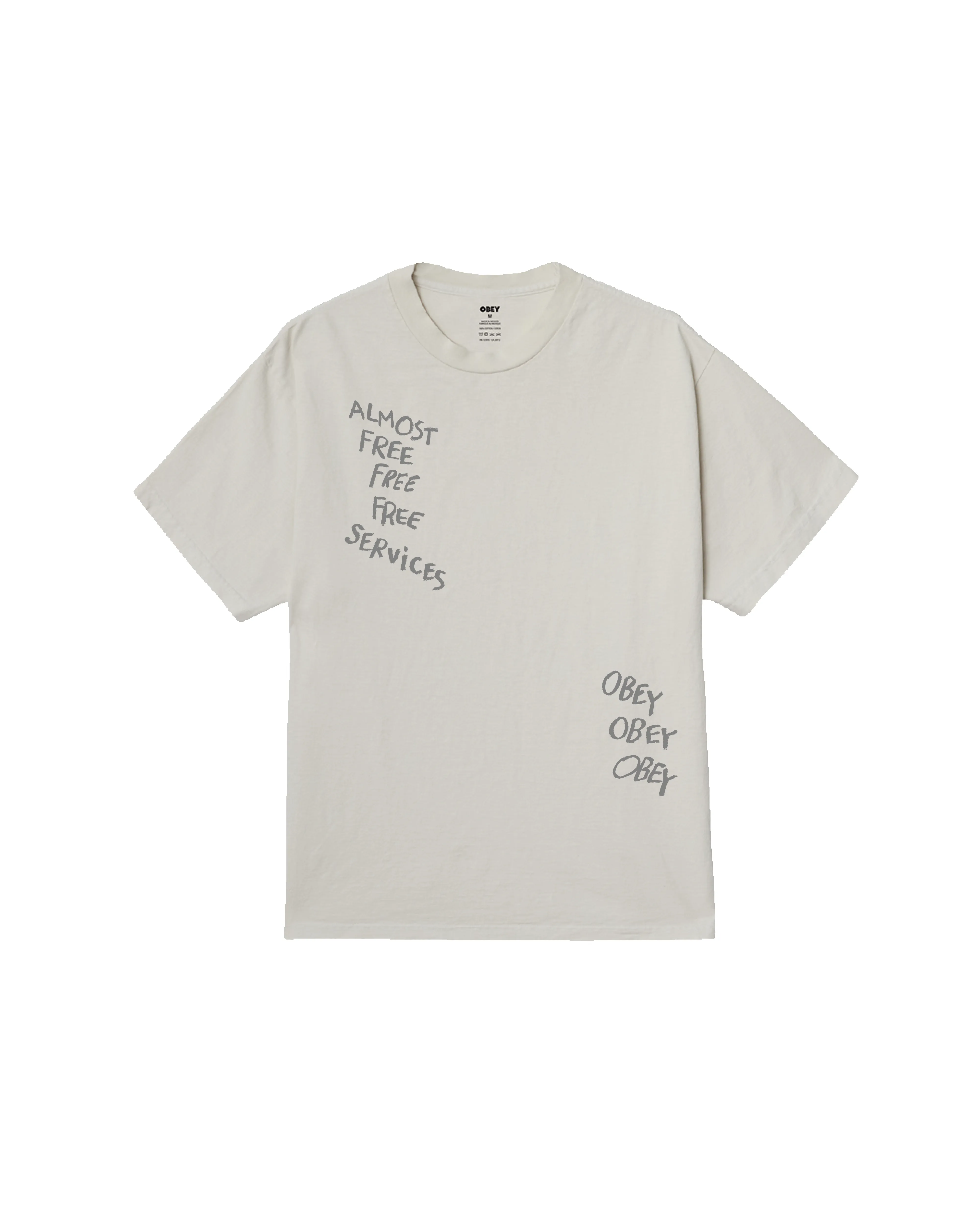 CHAOS & DISSENT PIGMENT T-SHIRT sold by Obey product image thumbnail 2