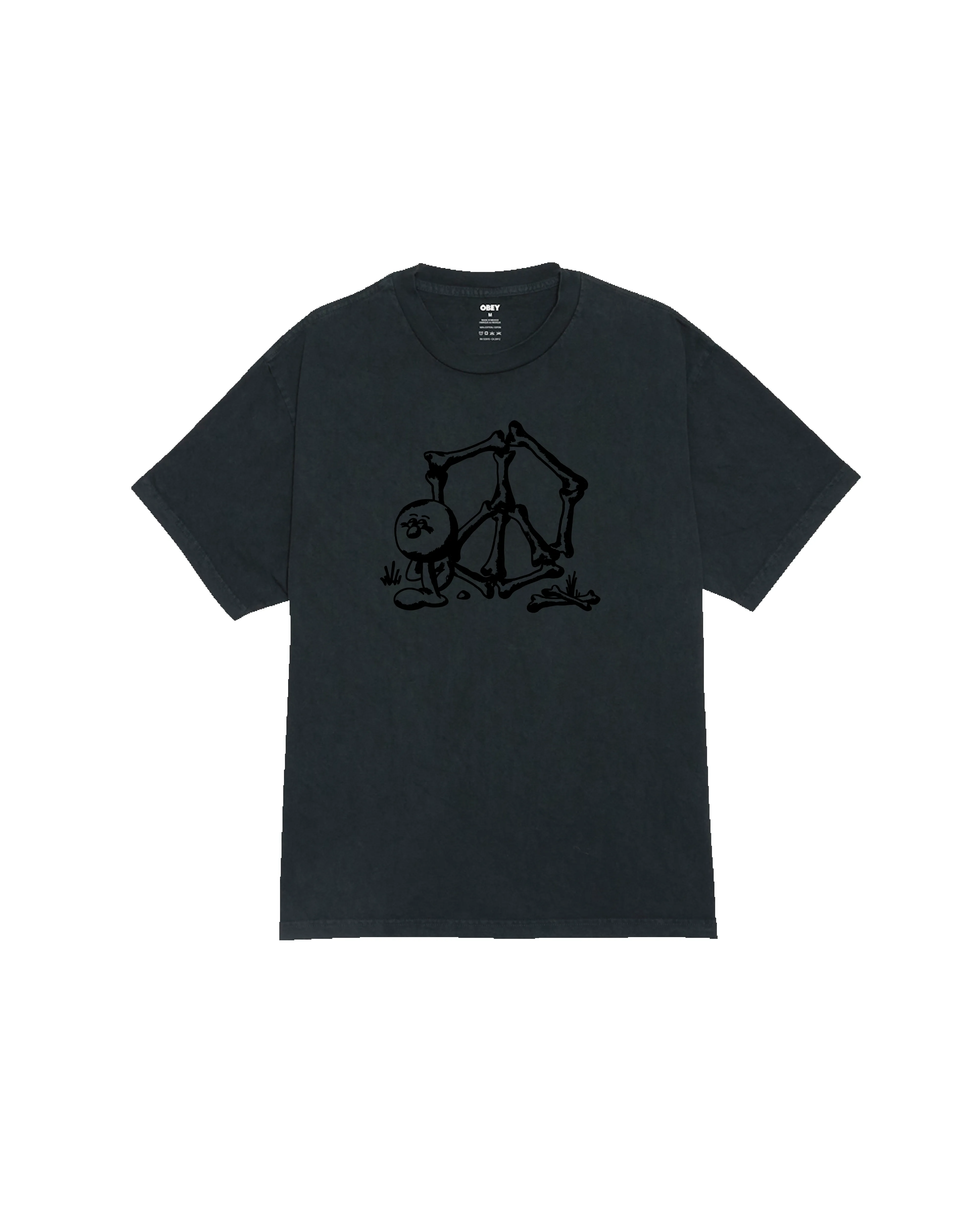 PEACE & NOISE PIGMENT T-SHIRT sold by Obey