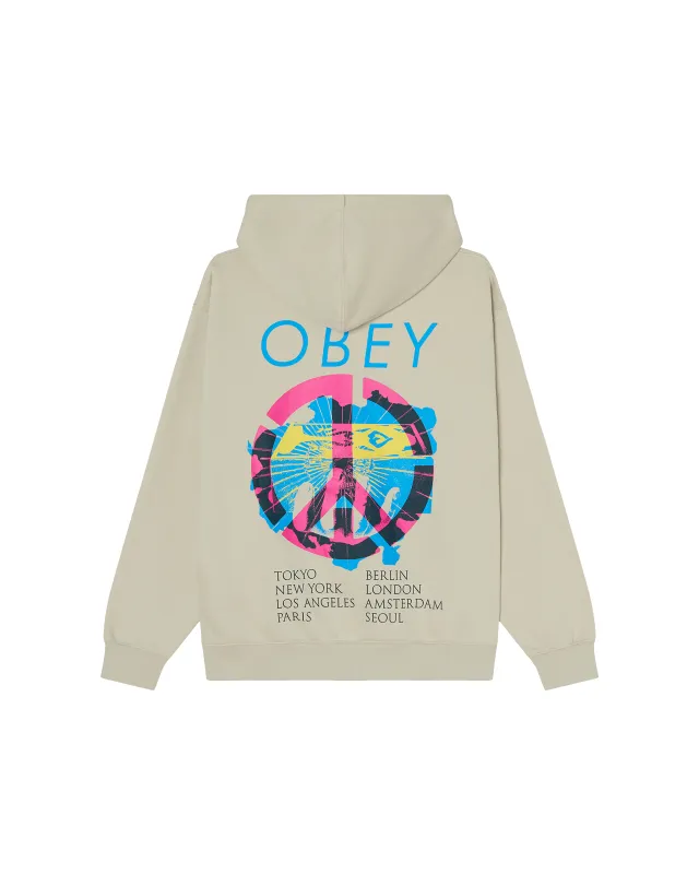 PEACE BRICK PULLOVER made by Obey