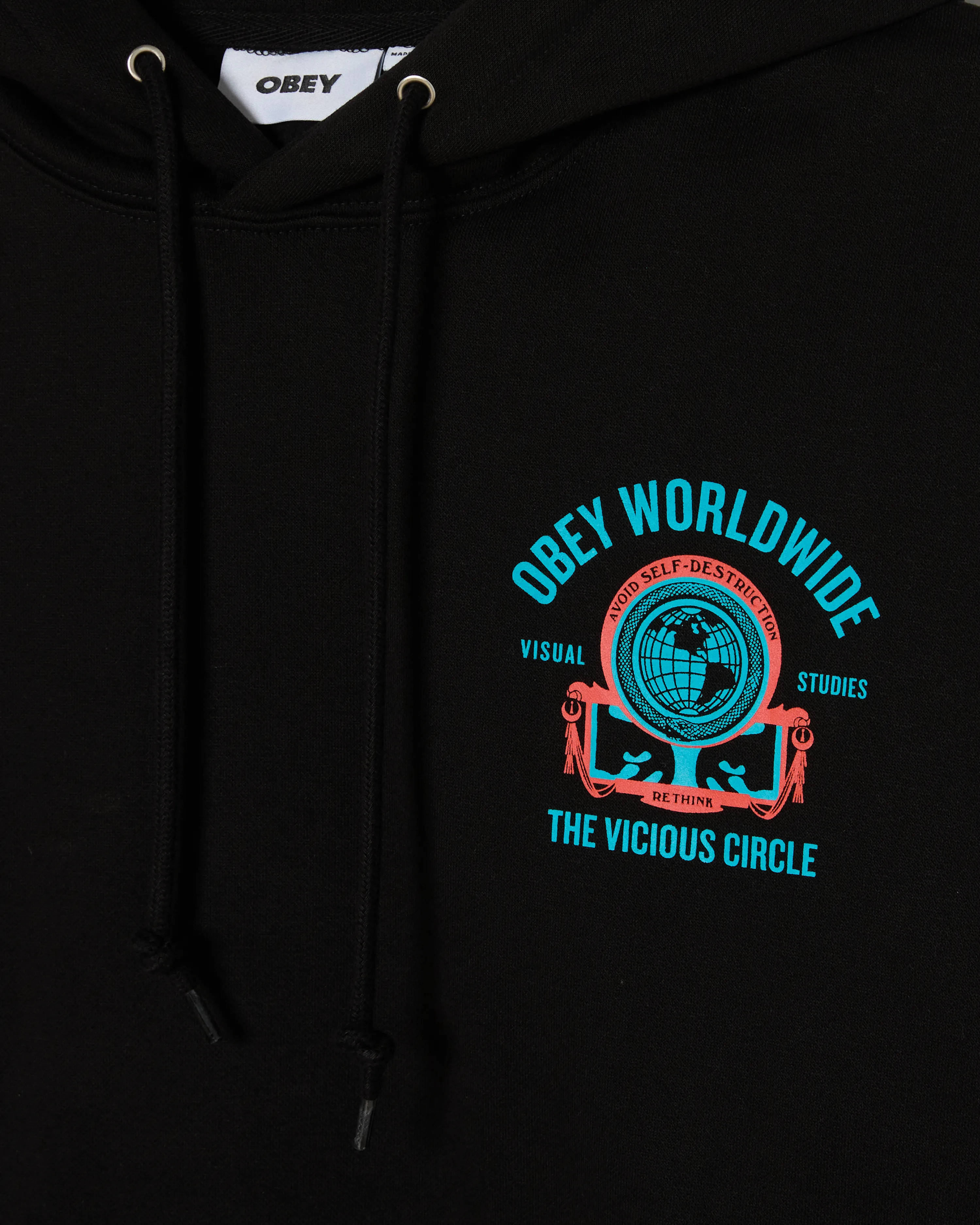 VICIOUS CIRCLE PULLOVER sold by Obey product image thumbnail 3