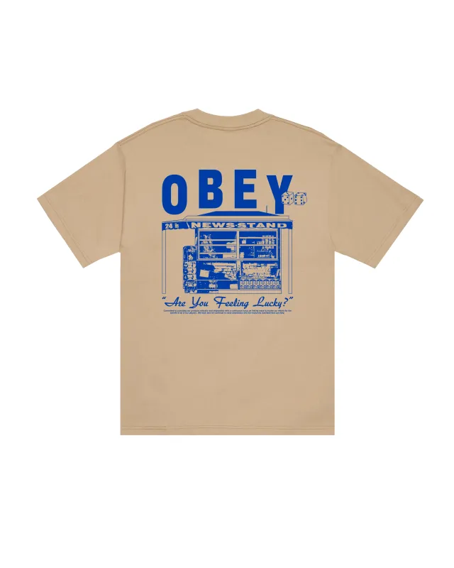 NEWSTAND HEAVYWEIGHT T-SHIRT made by Obey