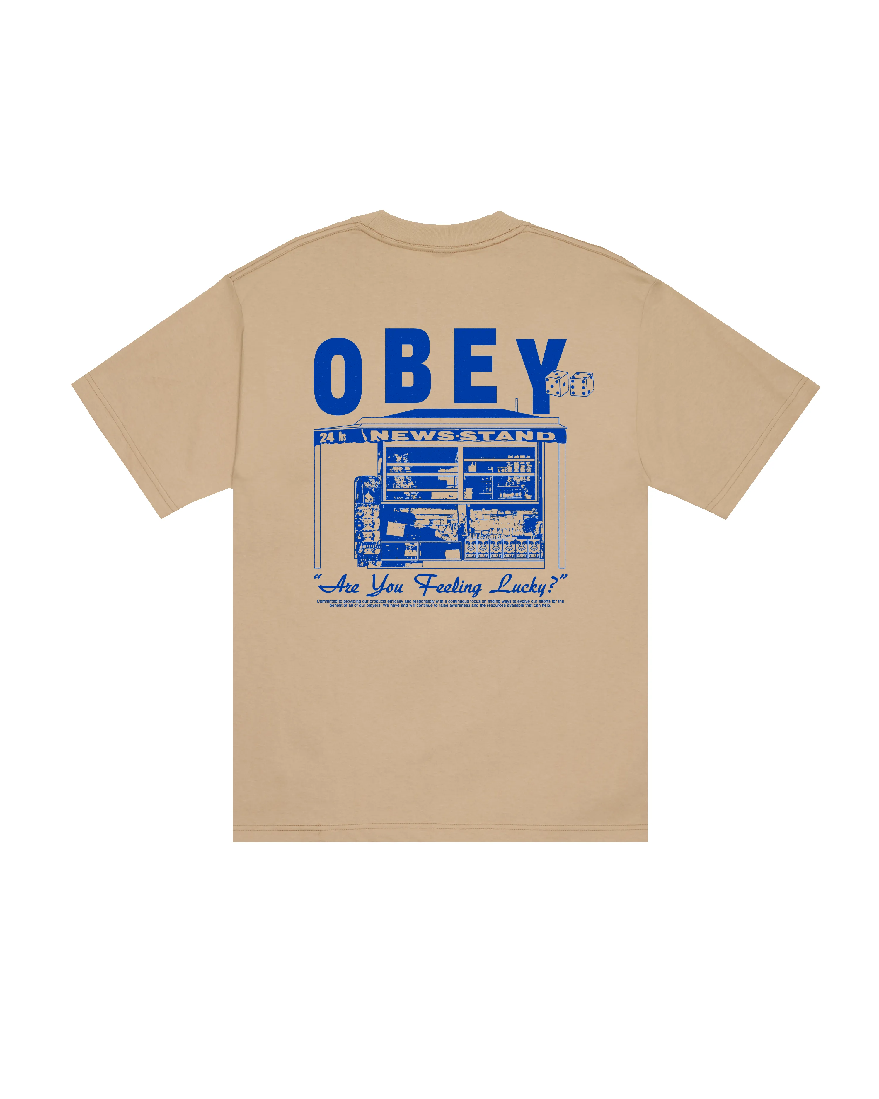 NEWSTAND HEAVYWEIGHT T-SHIRT sold by Obey