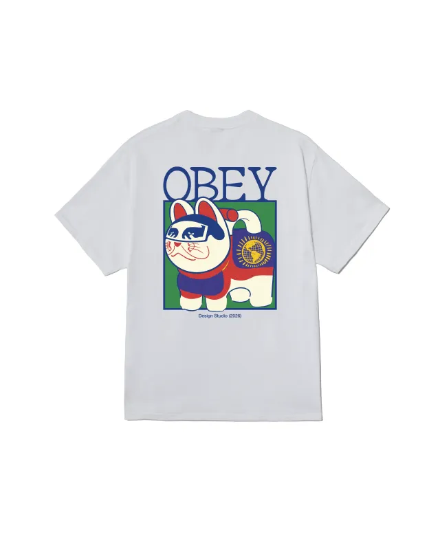 LUCKY CAT CLASSIC T-SHIRT made by Obey